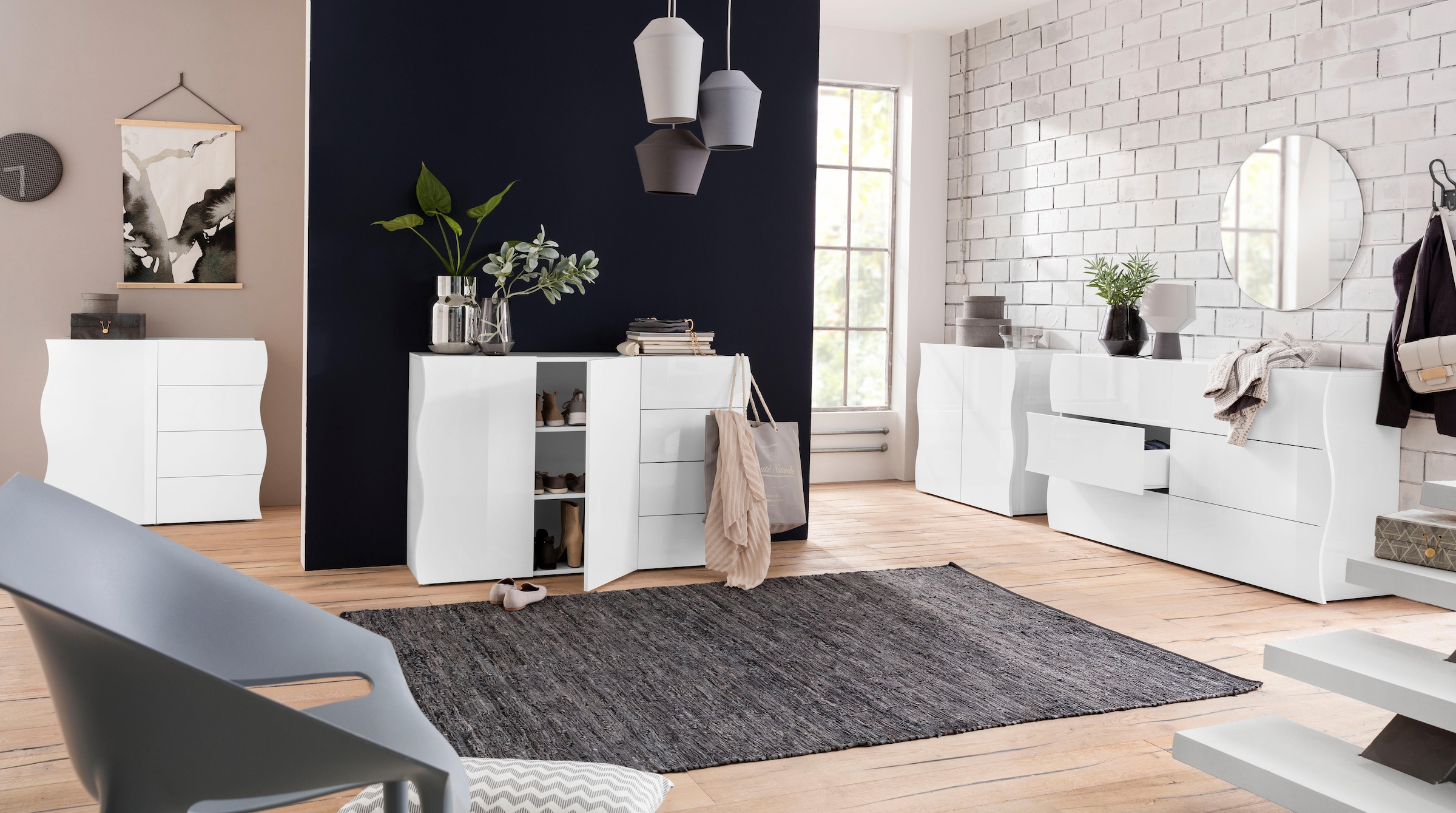 INOSIGN Kommode »Onda«, Breite 154 cm