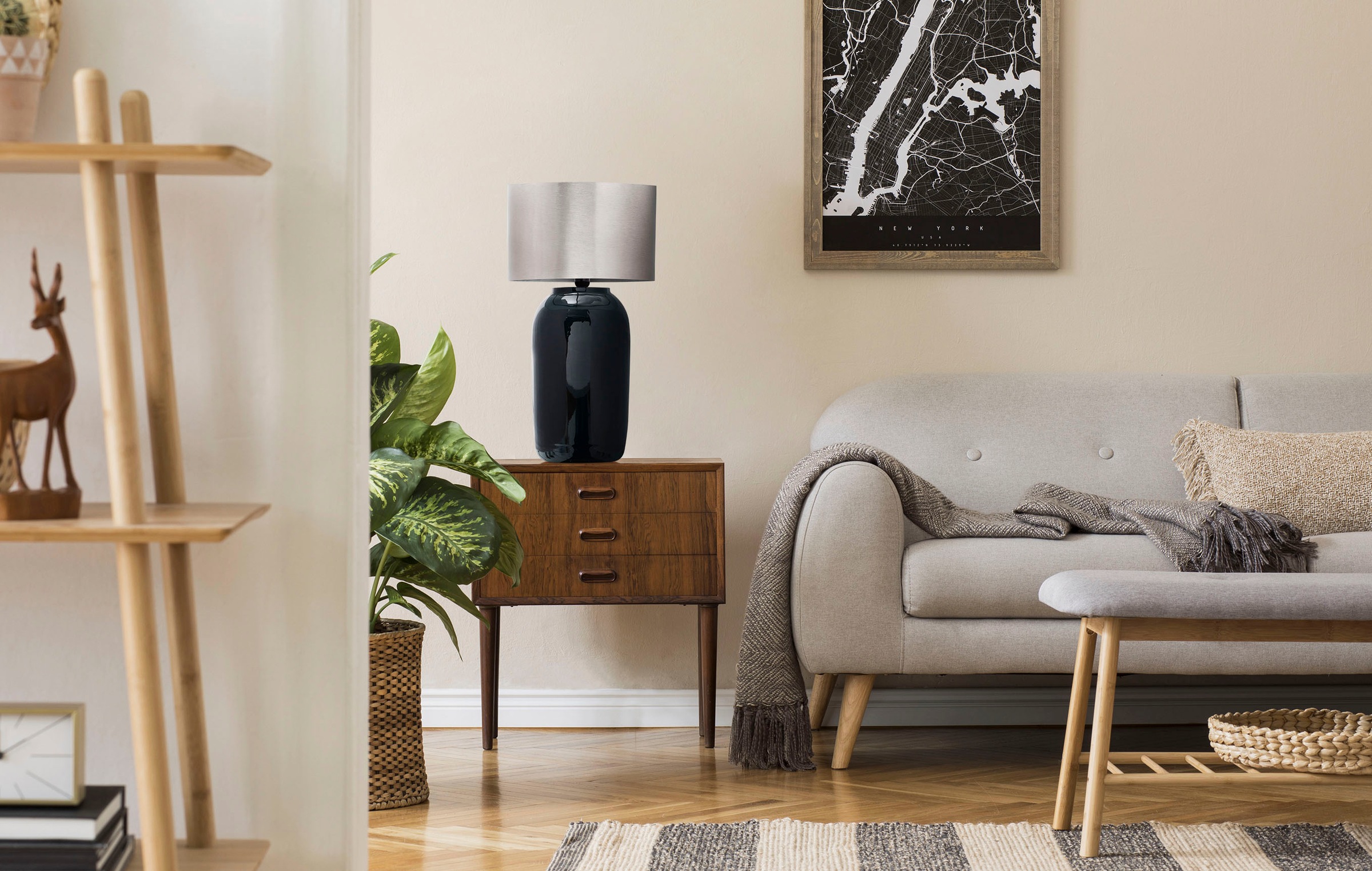 Kayoom Tischleuchte »Art« E27 1 Stk. harmonisch, extravagant, luxuriös günstig online kaufen