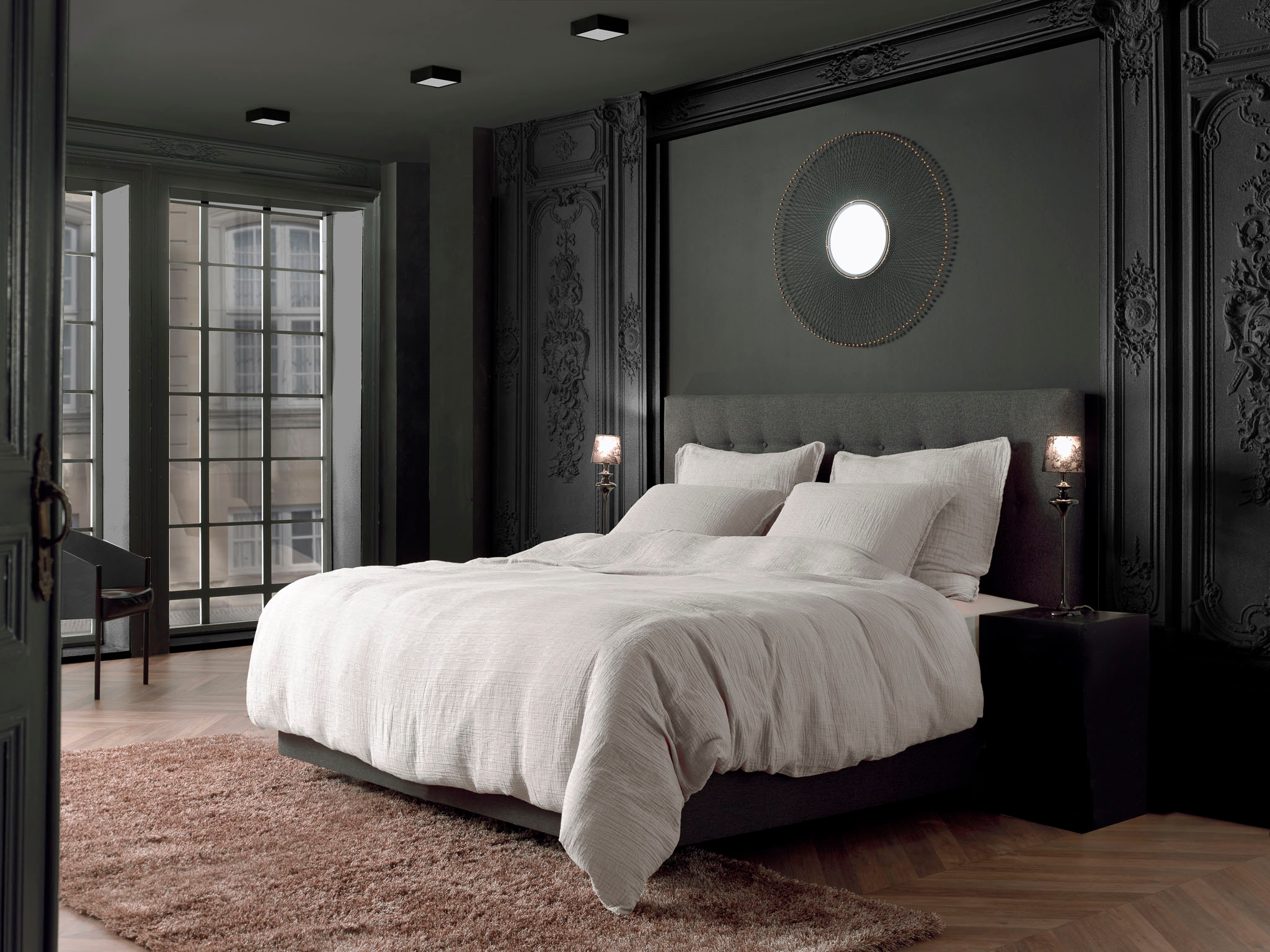 YELLOW Bettwäsche »Garza« 2 Stk. tlg. Uni Design, 100% Baumwolle ab 135x200 günstig online kaufen