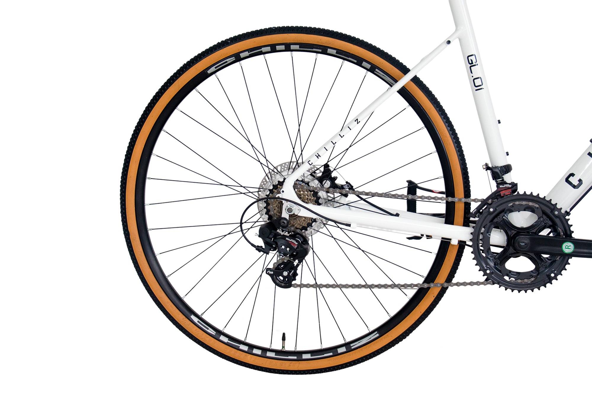 CHILLIZ Gravelbike »GL.01« Shimano Tourney Schaltwerk Kettenschaltung