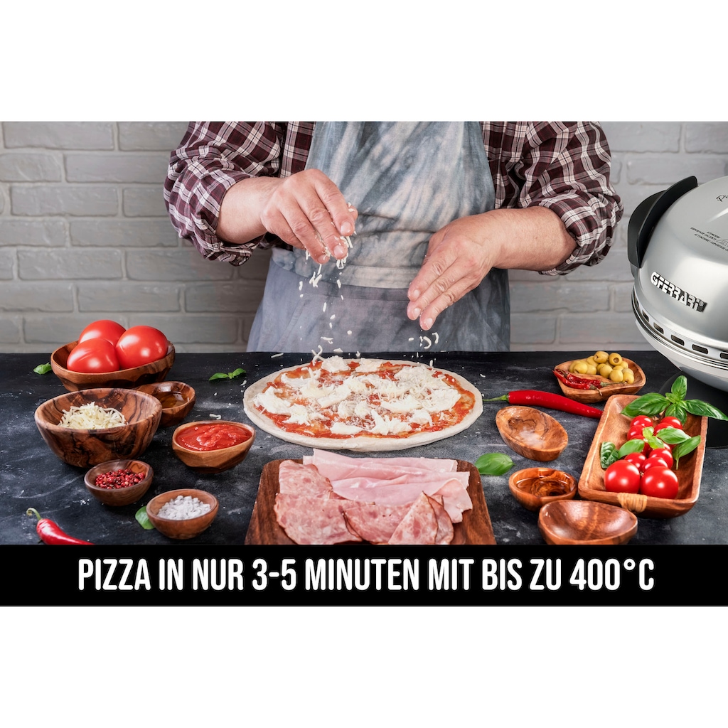 G3Ferrari Pizzaofen »Delizia G1000606 silber«