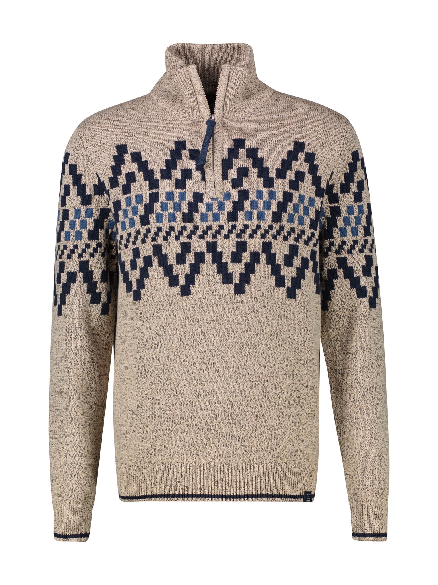 LERROS Troyer mit Norweger Muster