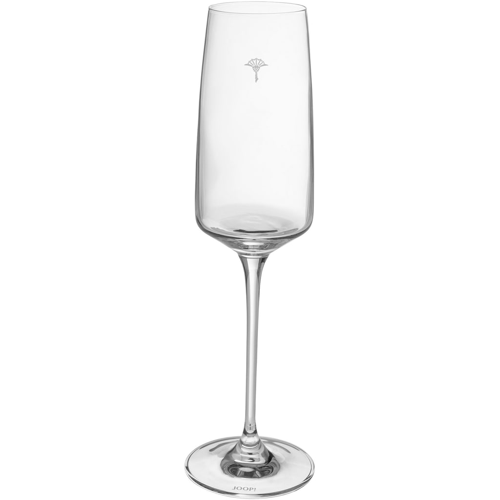 Joop! Champagnerglas »JOOP! SINGLE CORNFLOWER«, (Set, 2 tlg.)