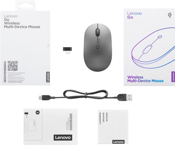 Lenovo Maus »Go Wireless Multi-Device« Bluetooth