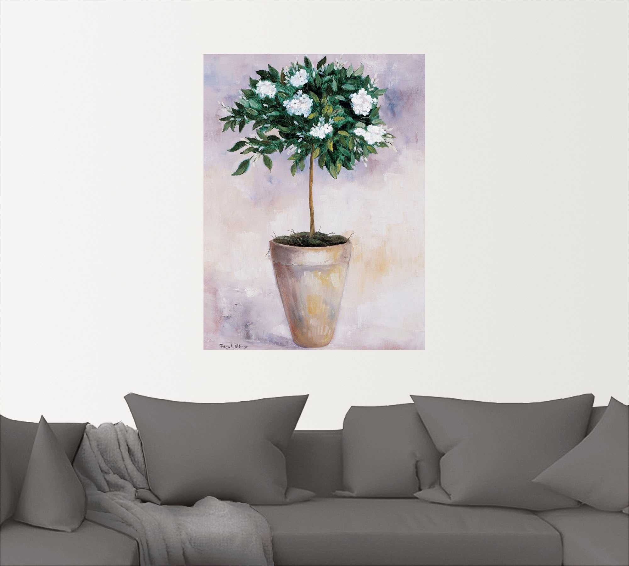 Artland Wandbild »Winterjasmin«, Pflanzen, (1 St.), als Poster, Wandaufkleber in verschied. Größen