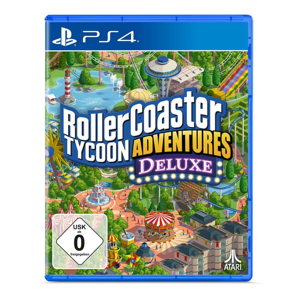 ATARI Spielesoftware »RollerCoaster Tycoon Adventures Deluxe«, PlayStation 4