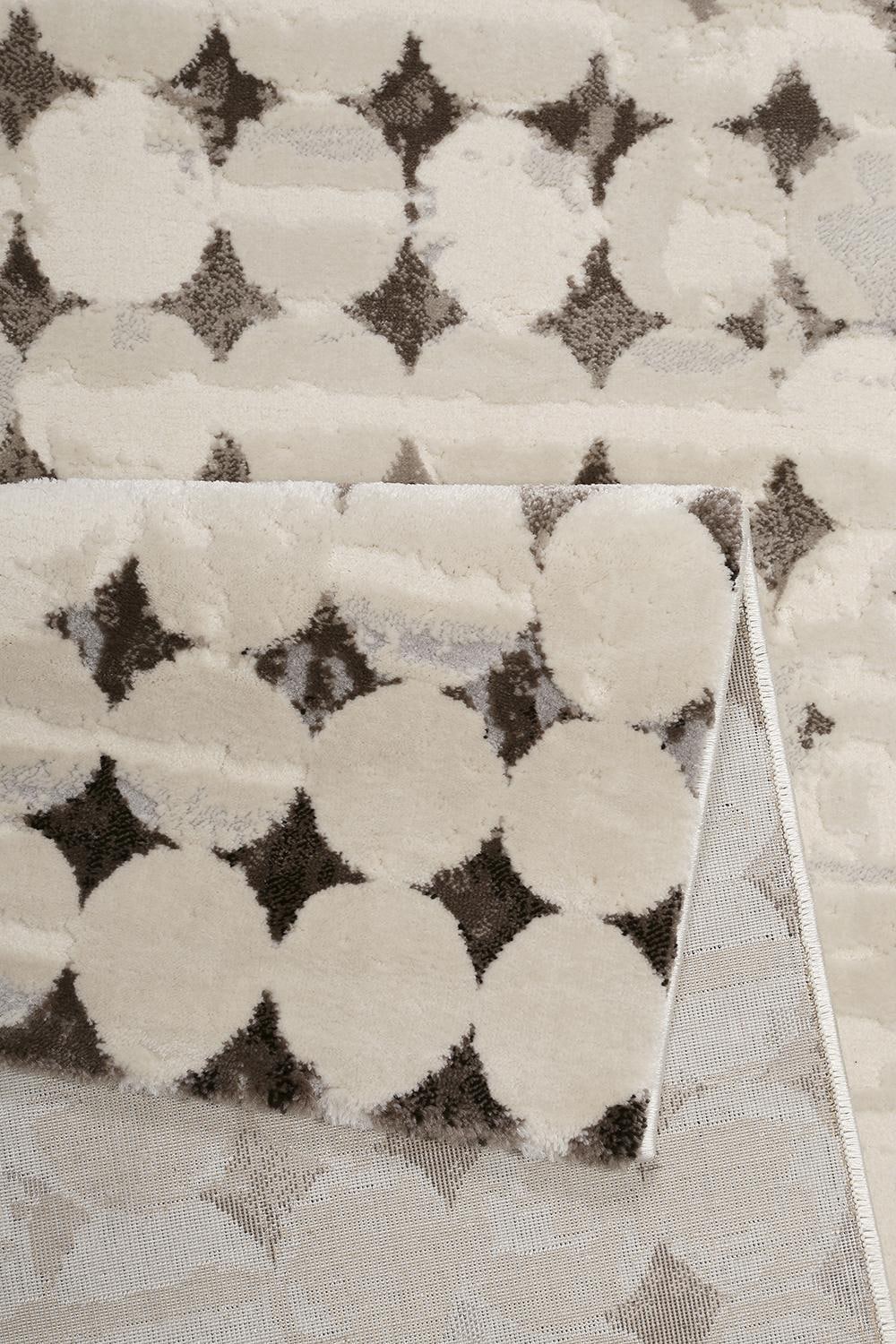 Esprit Teppich »Velvet Spots ESP-3352«, rechteckig, 12 mm Höhe, Kurzflor, Hoch Tief Struktur, Wohnzimmer, Schlafzimmer