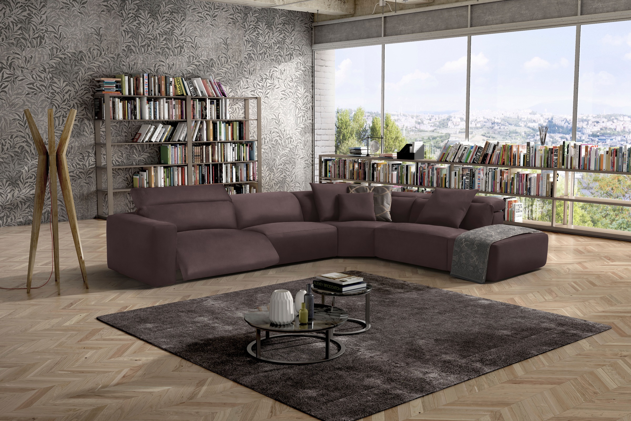 Egoitaliano Ecksofa »Beverly, extravangantes Designsofa mit erstklassigem S günstig online kaufen