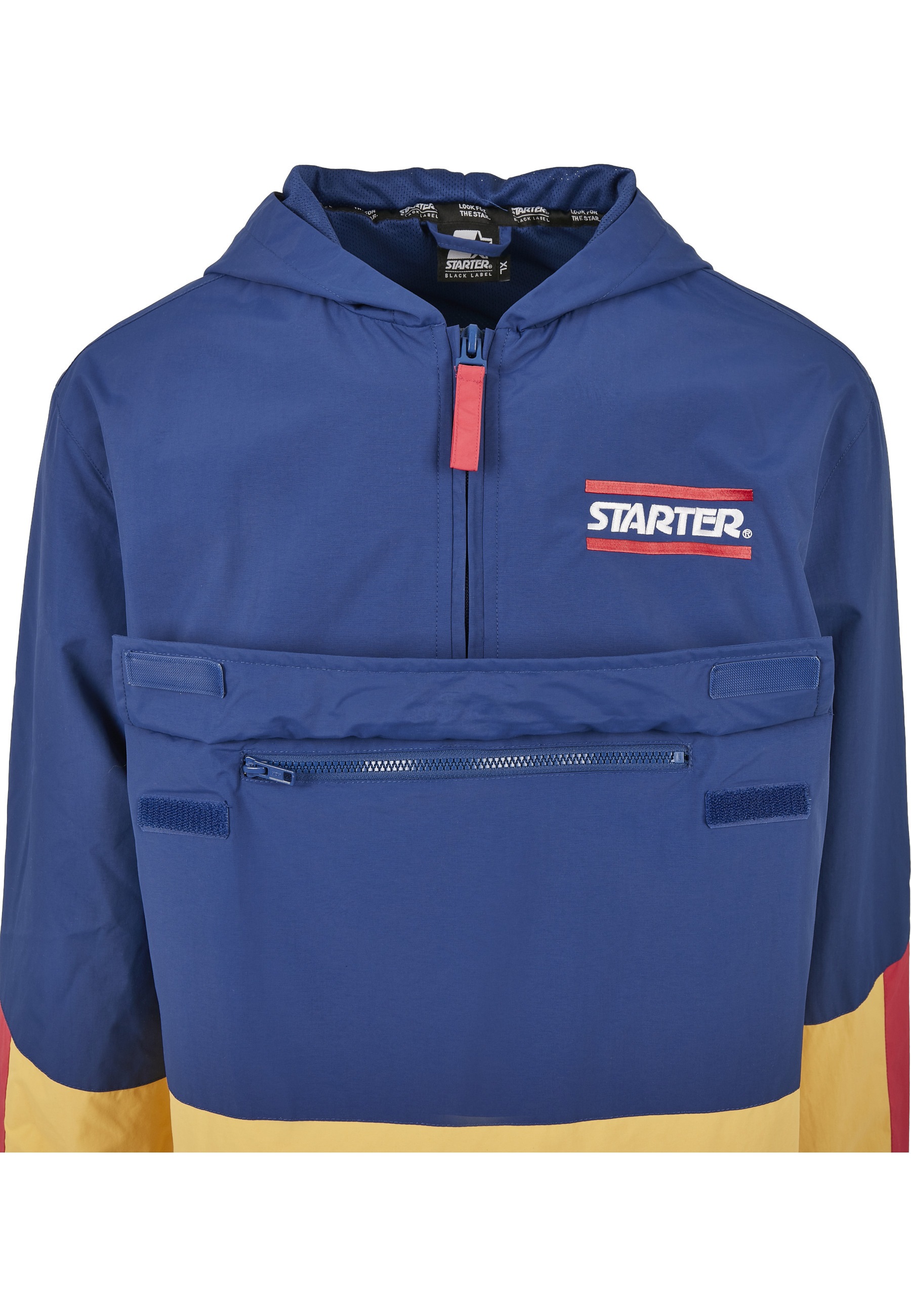 Starter Black Label Allwetterjacke »Starter Black Label Herren Starter Multicolored Logo Windbreaker« 1 Stk. tlg. mit Kapuze