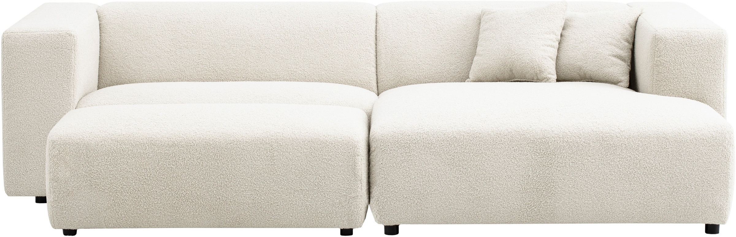 andas Polsterecke »BAKELS, Ecksofa-Set mit Hocker, L-Form mit Schlaffunktio günstig online kaufen
