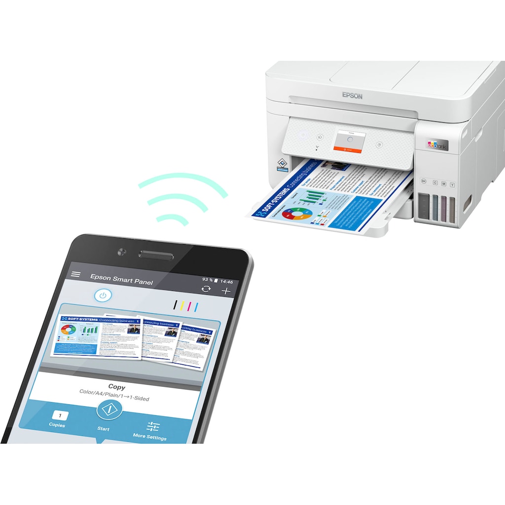 Epson Tintenstrahldrucker »EcoTank ET-4856«