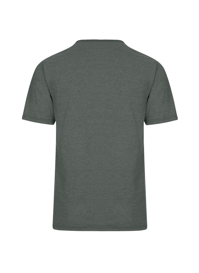 Knopfleiste kaufen Baumwolle« DELUXE Trigema T-Shirt online »TRIGEMA mit T-Shirt