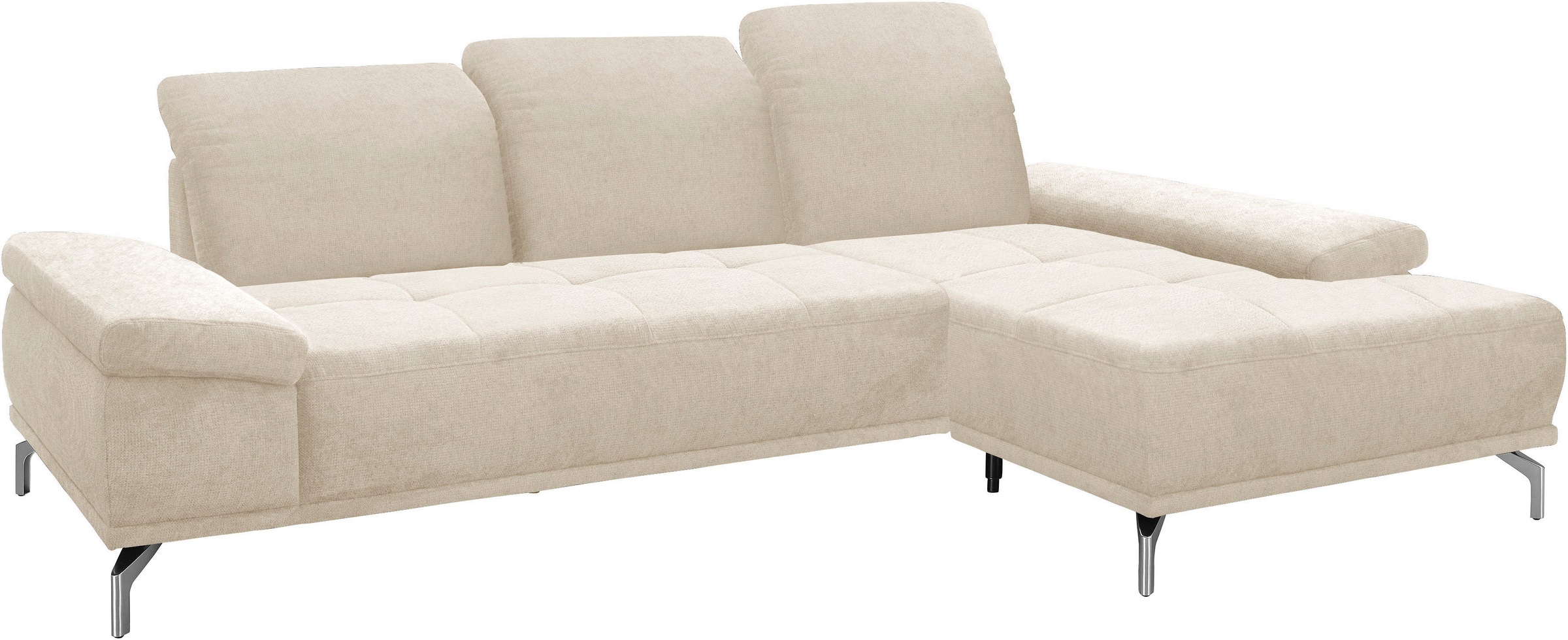 Places of Style Ecksofa »Caluna«, Inkl.Sitztiefenverstellung, wahlweise mit günstig online kaufen