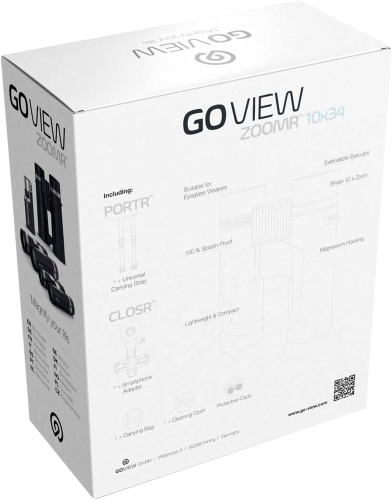 GoView Fernglas »ZOOMR 10x34«