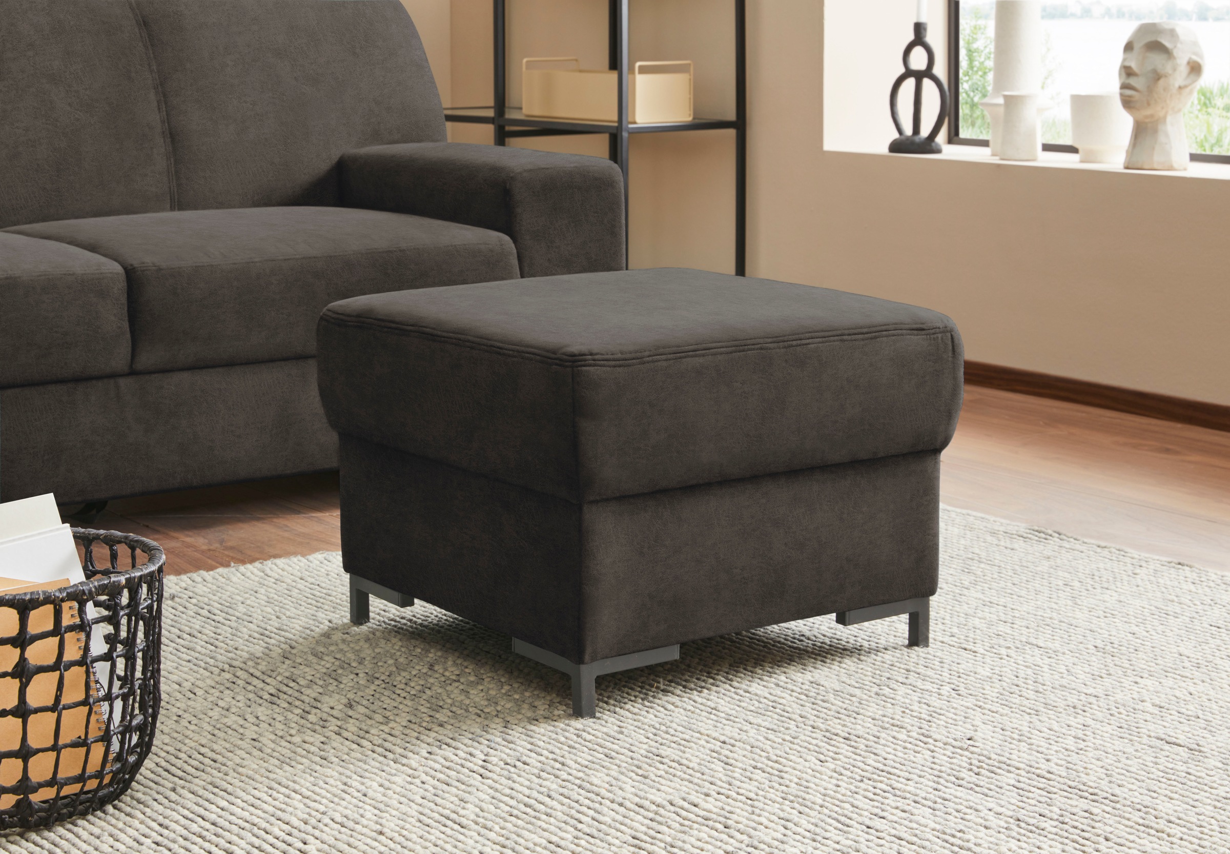DOMO collection Hocker »Ledas«, in vielen Farben erhältlich
