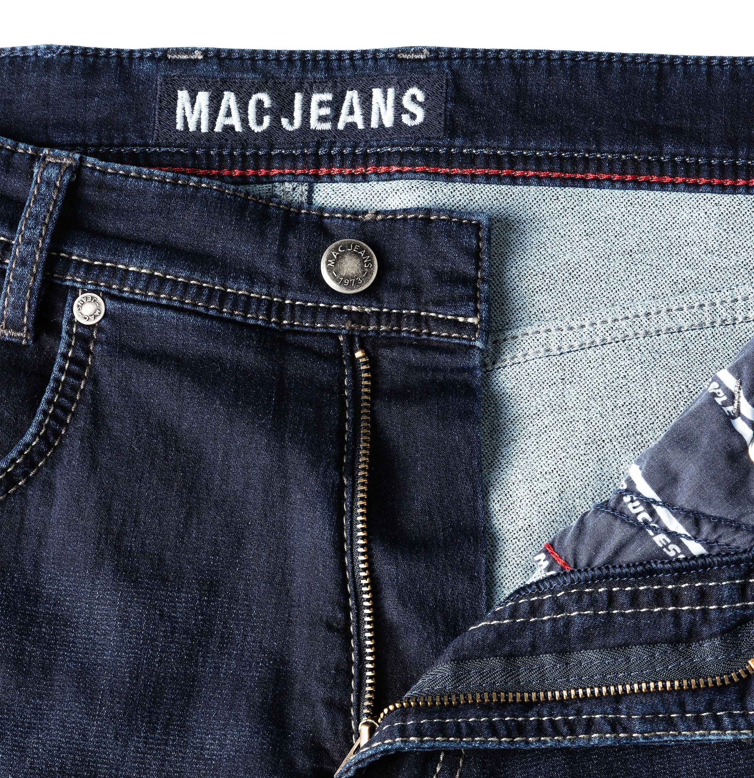 MAC Tapered-fit-Jeans, im Five-Pocket Style