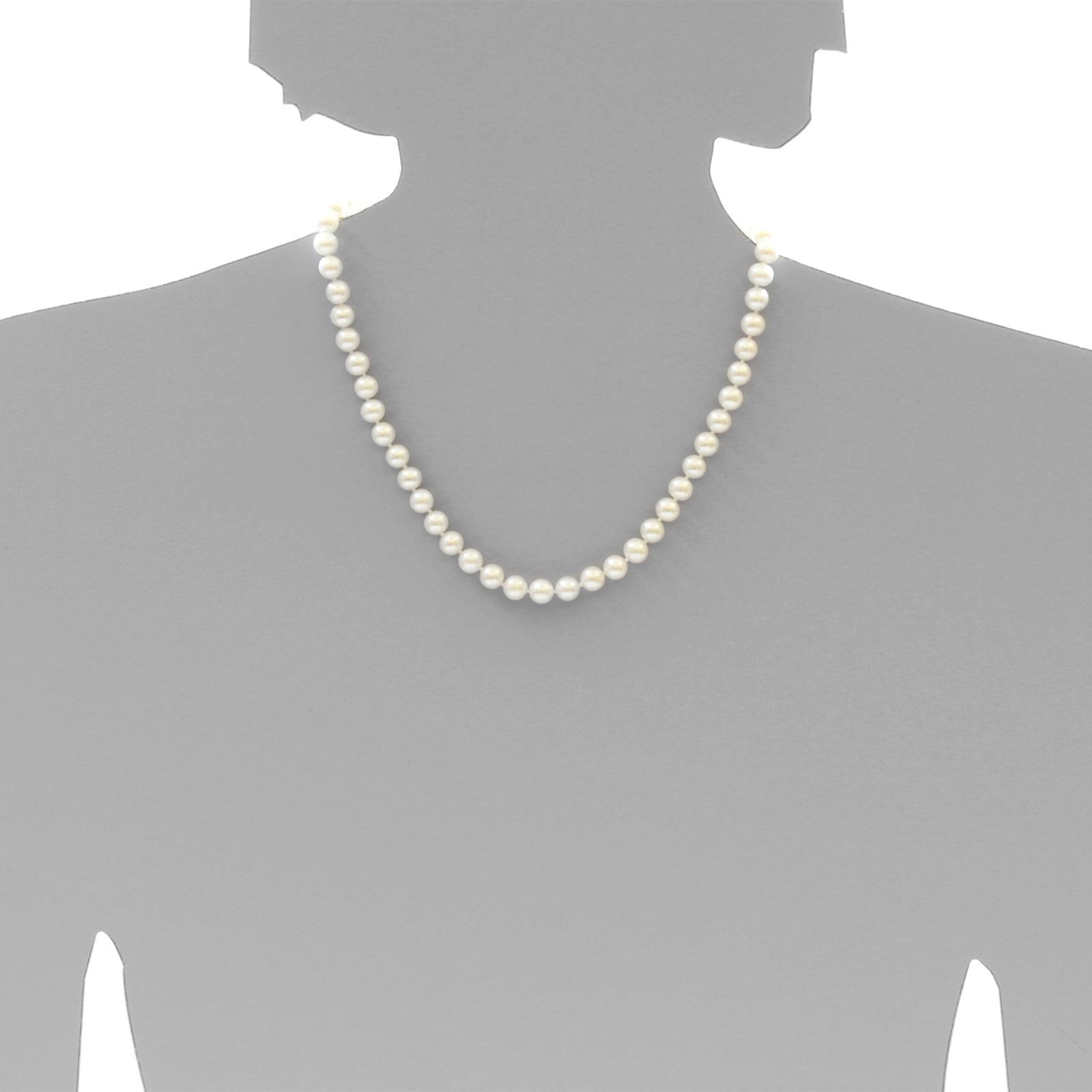 OSTSEE-SCHMUCK Perlenkette »Ostsee-Schmuck Kette Ingrid 7 Kette Ingrid 7«, (1 tlg.)
