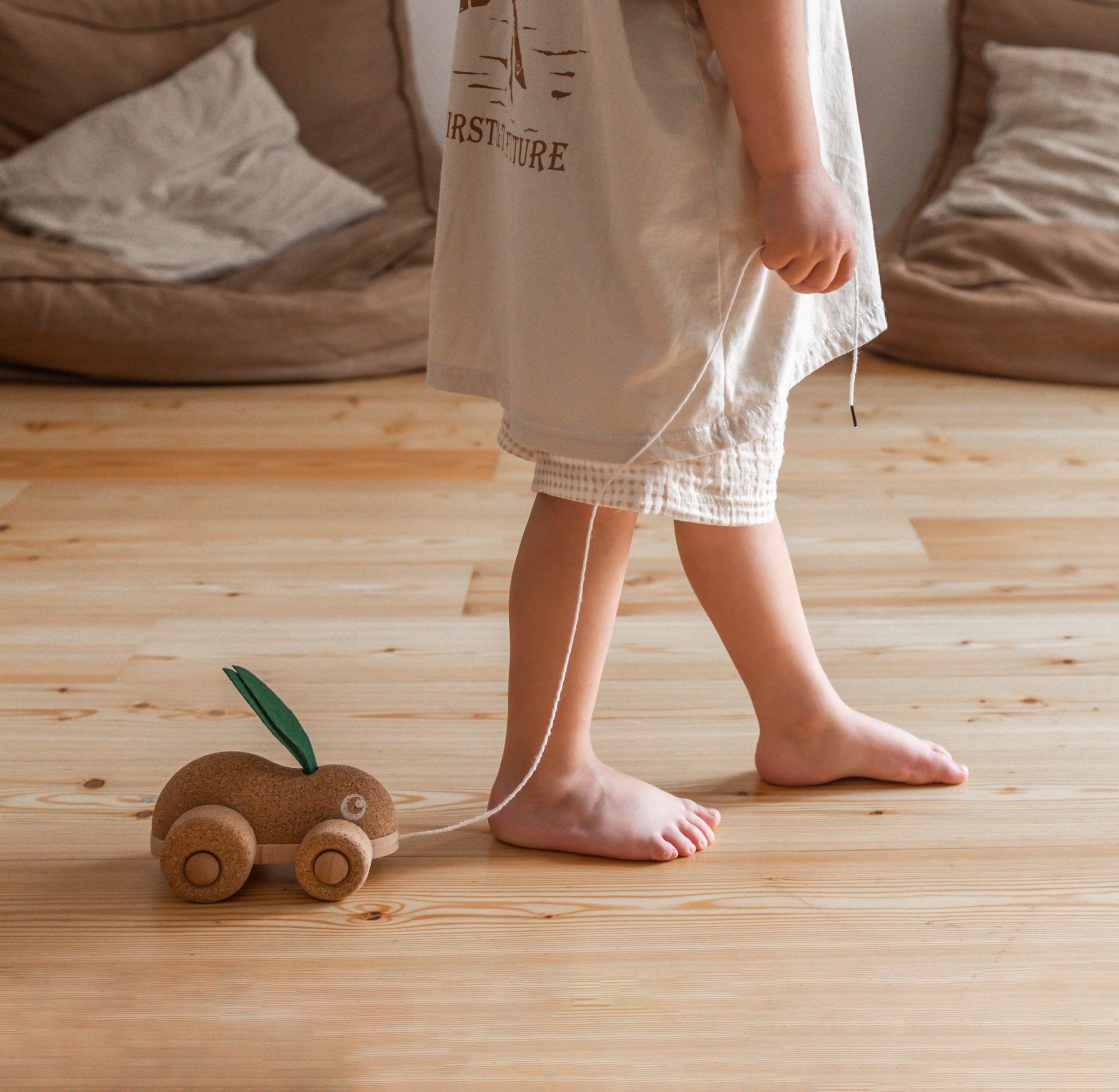 KORKO Nachziehtier »Hopping Bunny«, Made in Europe