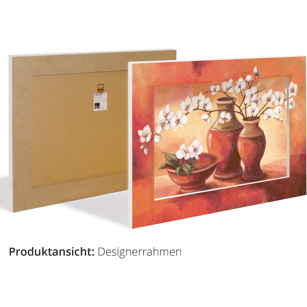 Artland Wandbild »Spa Steine Bambus Zweige Orchidee«, Zen, (1 St.)