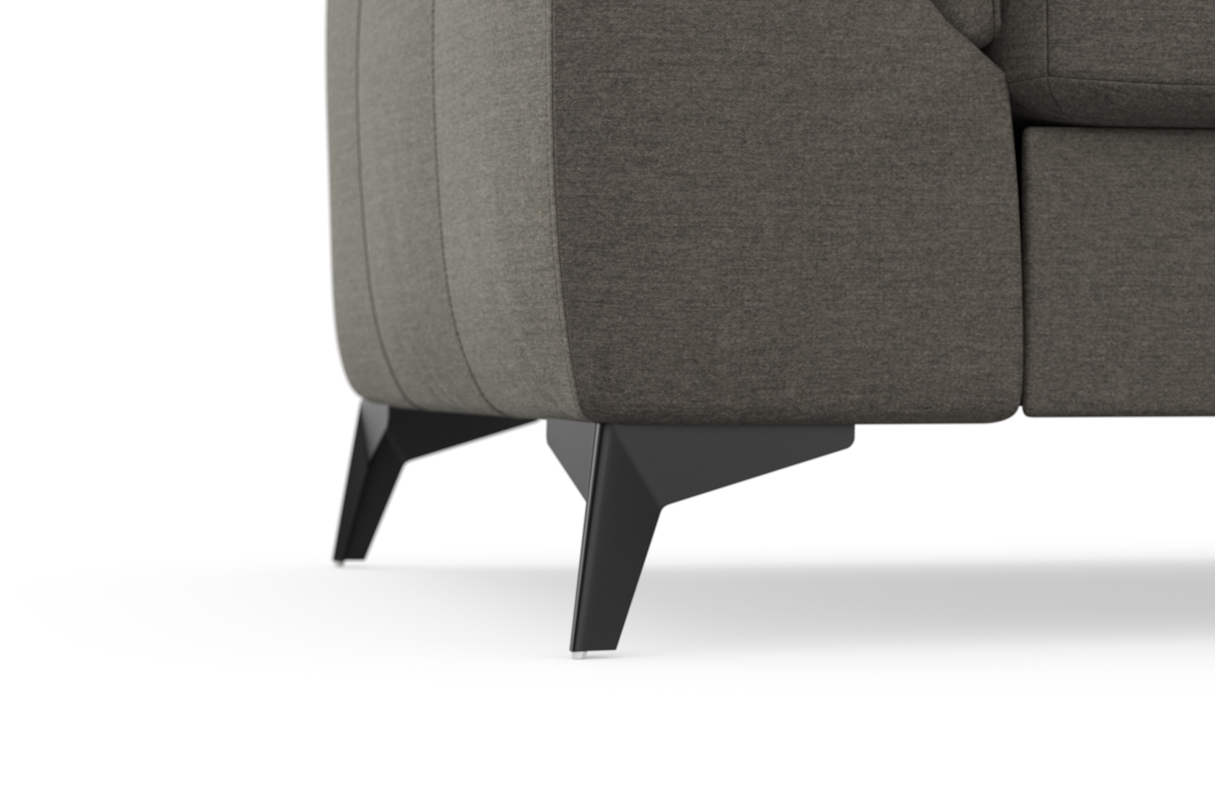 sit&more Ecksofa »Sinatra L-Form«, mit Ottomane, optional mit Kopfteilverstellung und Armteilfunktion