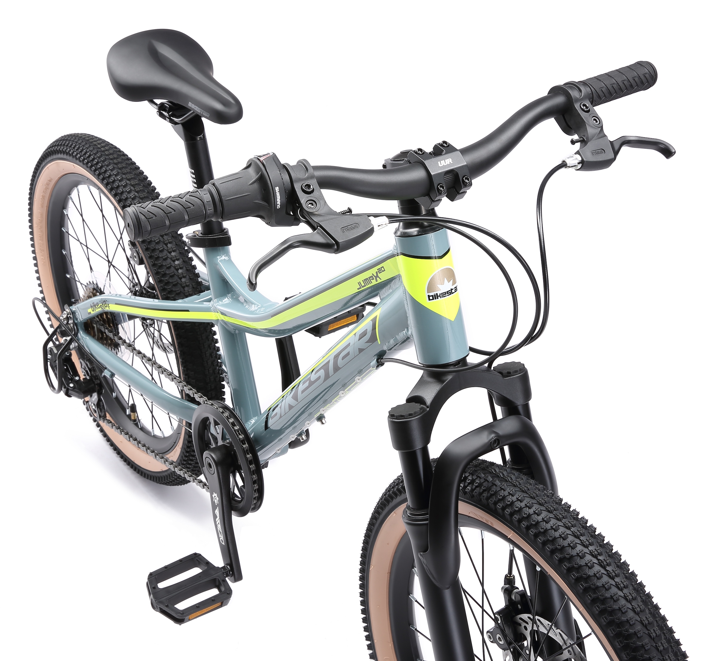 Bikestar Jugendfahrrad 7 Gang Shimano RDTY21 Schaltwerk Kettenschaltung