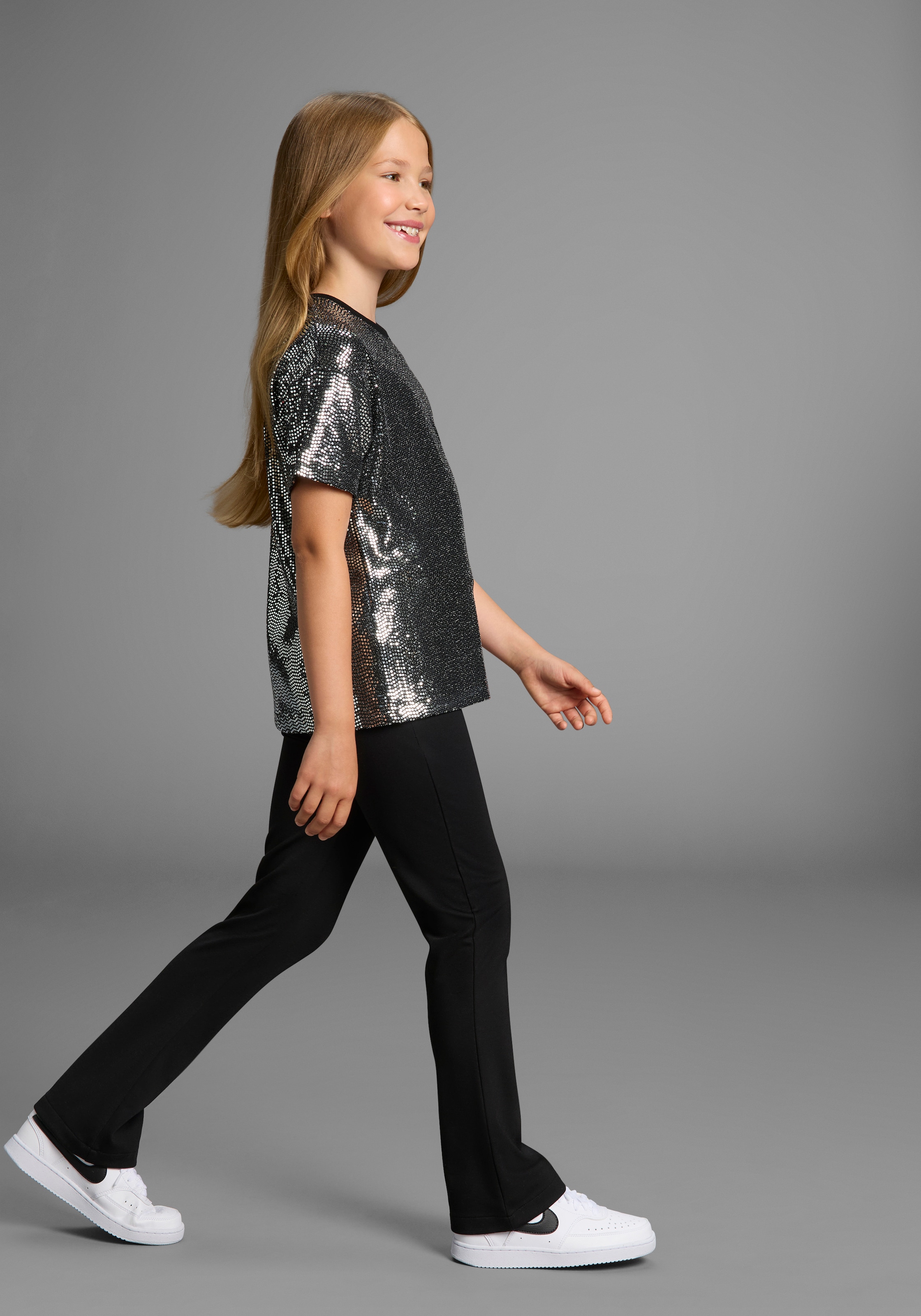 Bruno Banani Bootcuthose »Bootcut Stretchhose«, NEUHEIT: BRUNO BANANI für TEENS! Bootcut-Hose