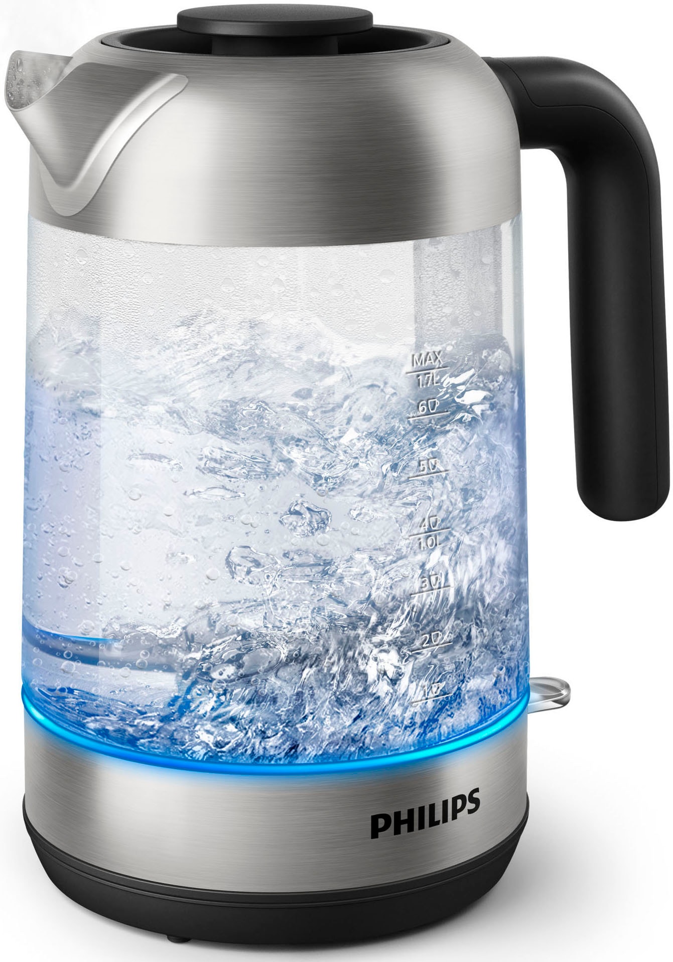 Philips Wasserkocher »Series 5000 HD9339/80«, 1,7 l, 2200 W, Glasgehäuse, Trockengehschutz