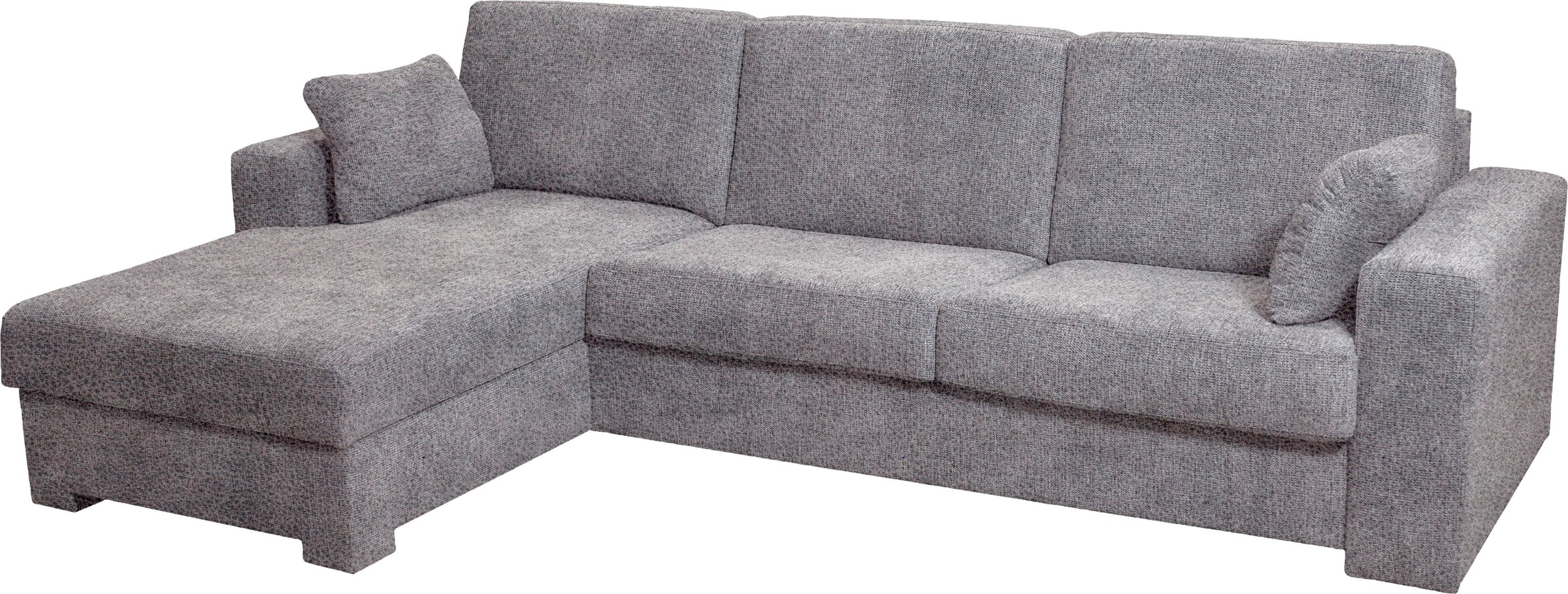 Home affaire Ecksofa Roma "L" Dauerschlaffunktion, mit Unterfederung, Matratzenhöhe 14cm, Liegemaße ca 163x198 cm, L-Form