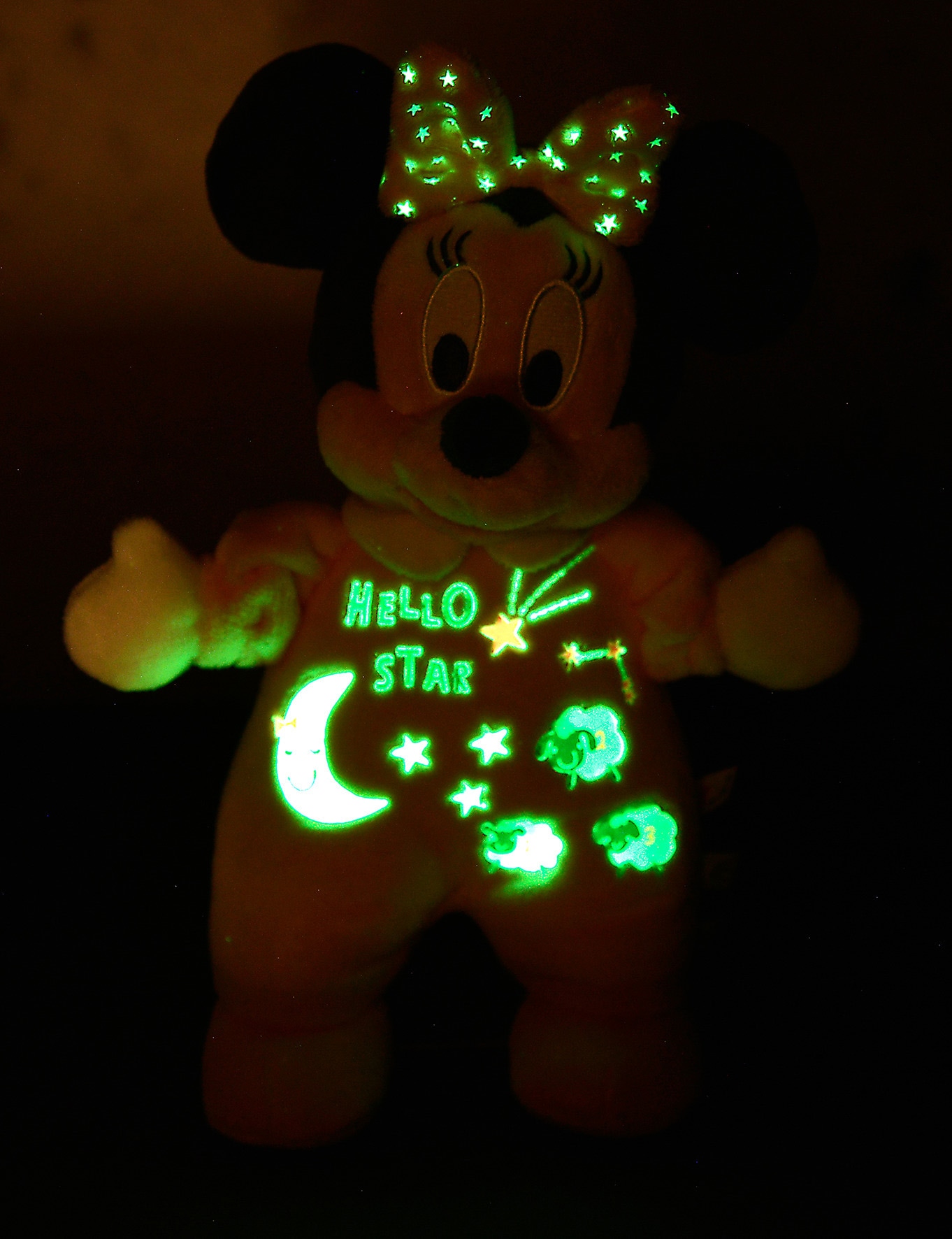 SIMBA Plüschfigur »Disney Minnie Glow in the dark, Starry Night, 25cm«, mit leuchtenden Elementen