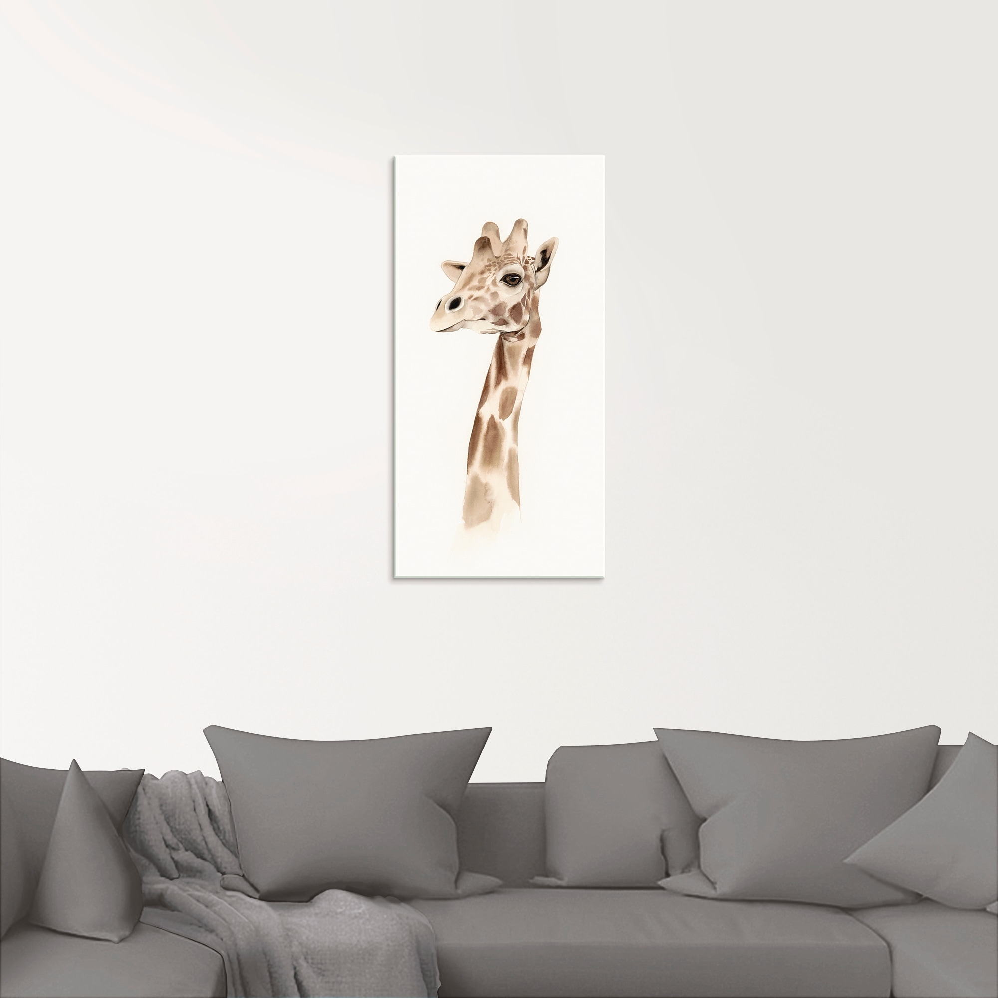 Artland Glasbild »Safari Porträt III«, Wildtiere, (1 St.), in verschiedenen Größen
