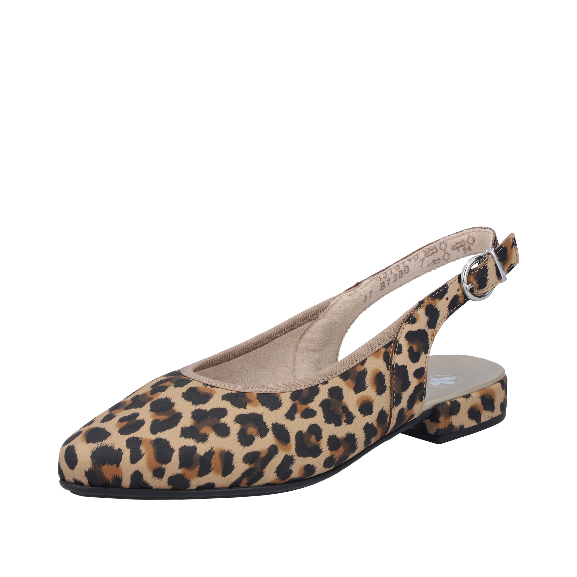 Rieker Slingpumps  Sommerschuh, Sabot mit elastischem Textileinfass
