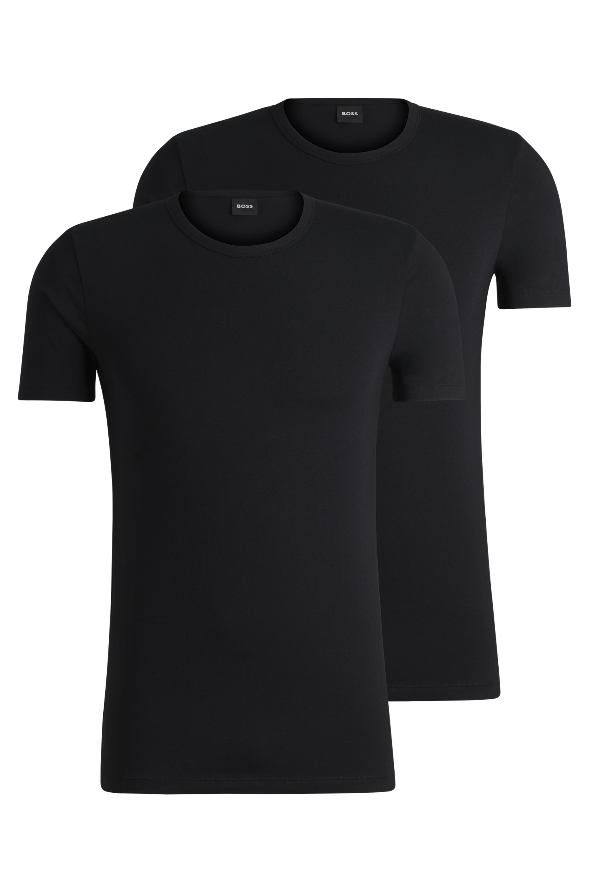 BOSS T-Shirt, (Packung, 2 tlg.)