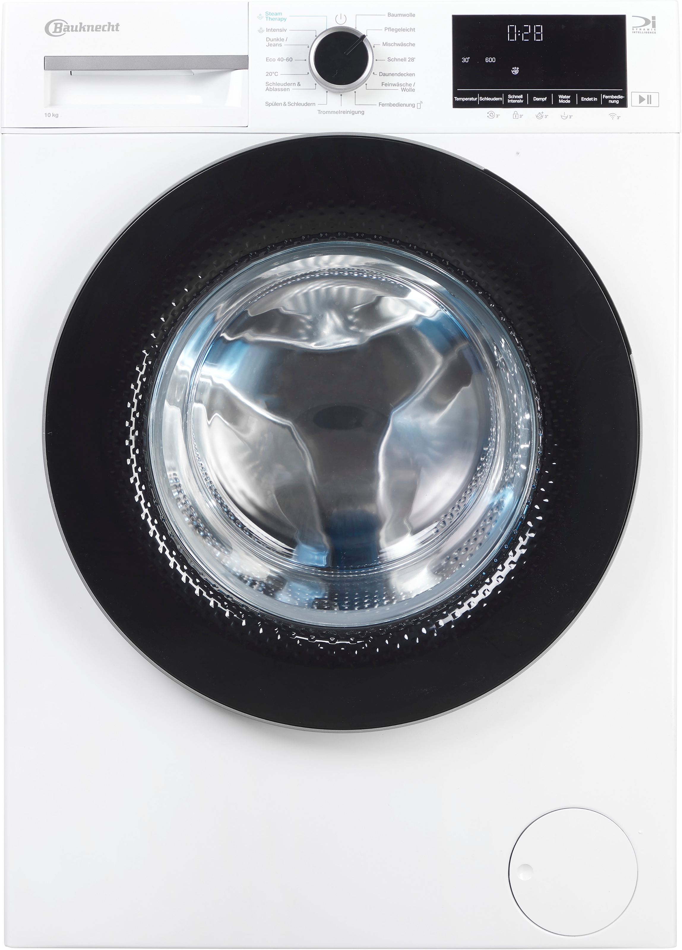 BAUKNECHT Waschmaschine »B WM 10A9 BS« 10 kg 1400 U/min Adaptive Wash – Intelligente Anpassung für perfekte Waschergebnisse
