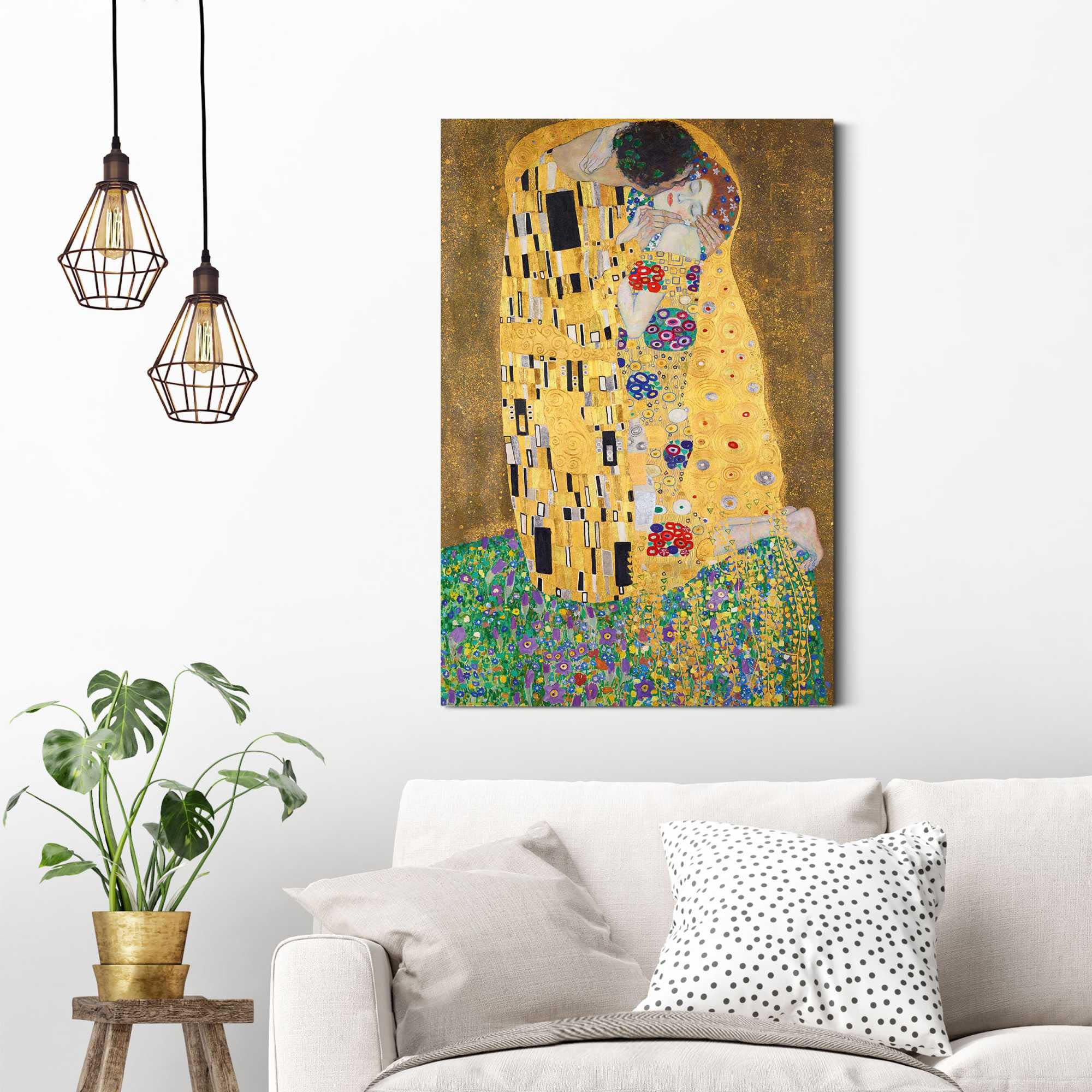 Reinders! Holzbild »Deco Panel 60x90 Gustav Klimt - the kiss«