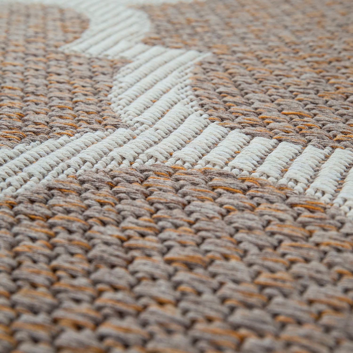 Paco Home Teppich »Varadero 463«, rechteckig, 4 mm Höhe, 3D-Design, Kurzflor, Wohnzimmer