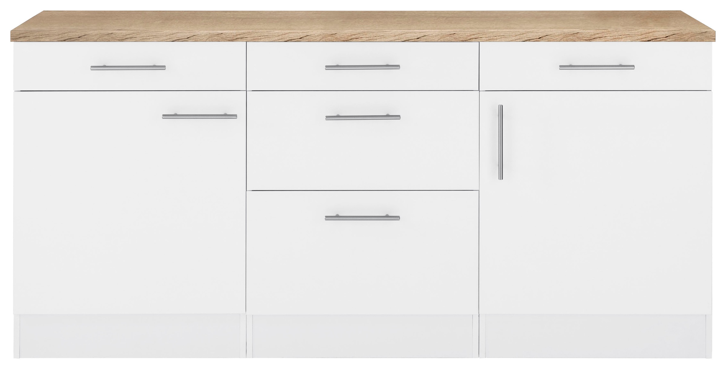 OPTIFIT Unterschrank Mini, Breite 180 cm mit Metallgriffen günstig online kaufen