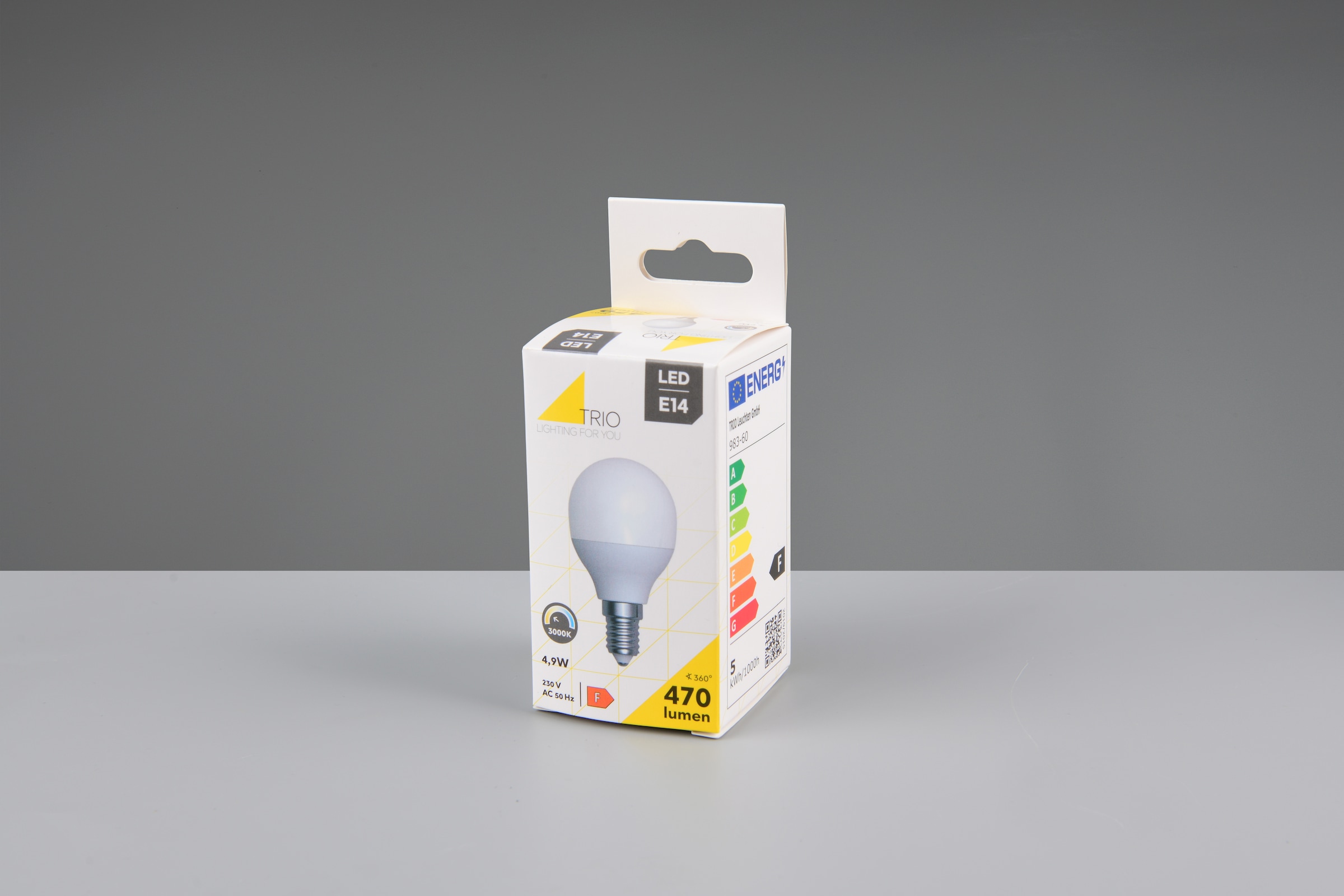 TRIO Leuchten LED-Leuchtmittel »Leuchtmittel Set E14«, E14, 6 St., Warmweiß, 6er Set Leuchtmittel E14 Fassung, Glühbirne E14 LED warmweiß