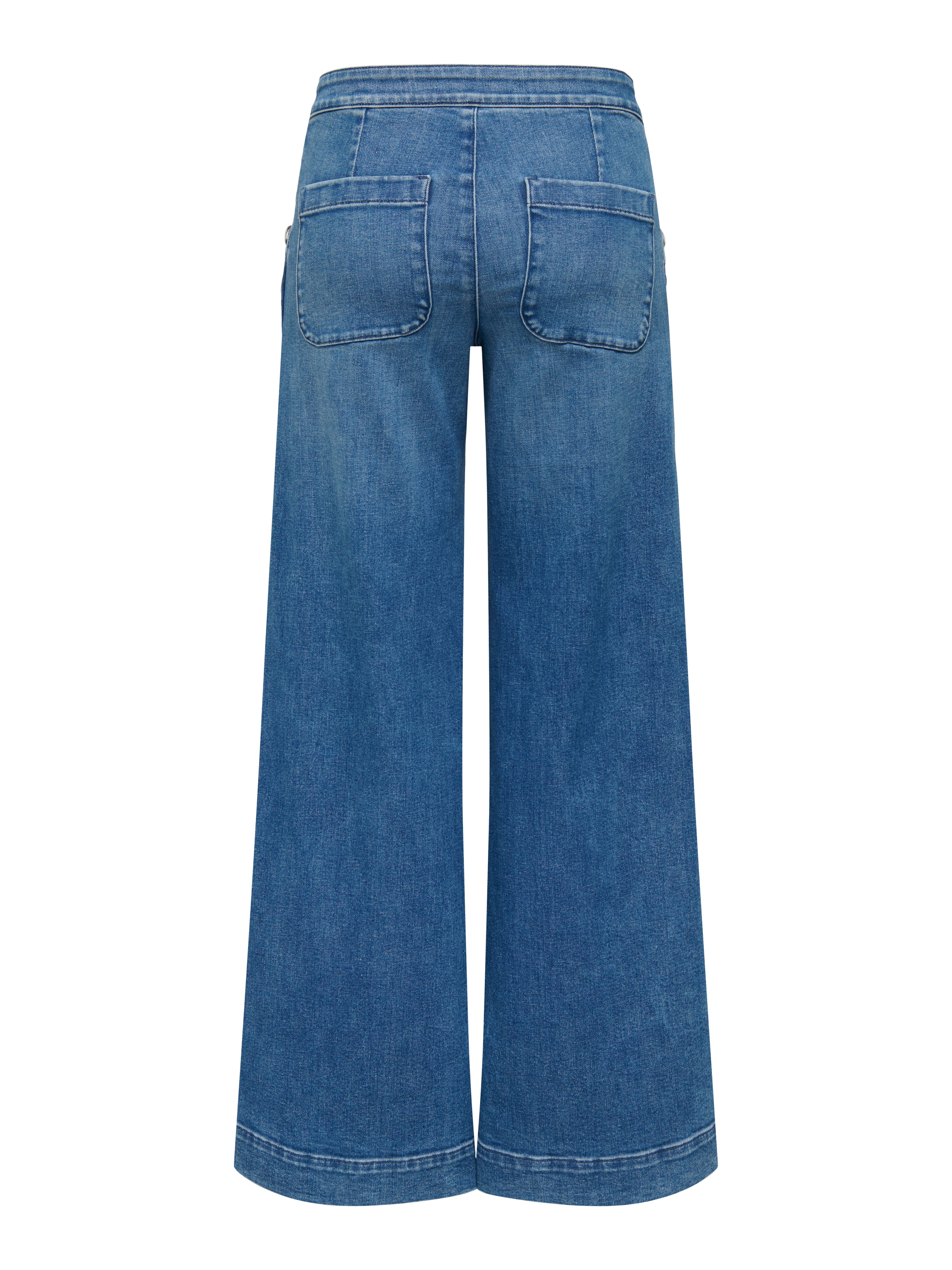 ONLY High-waist-Jeans »ONLMADISON HW BUTTON WIDE DNM GEN769NOOS«