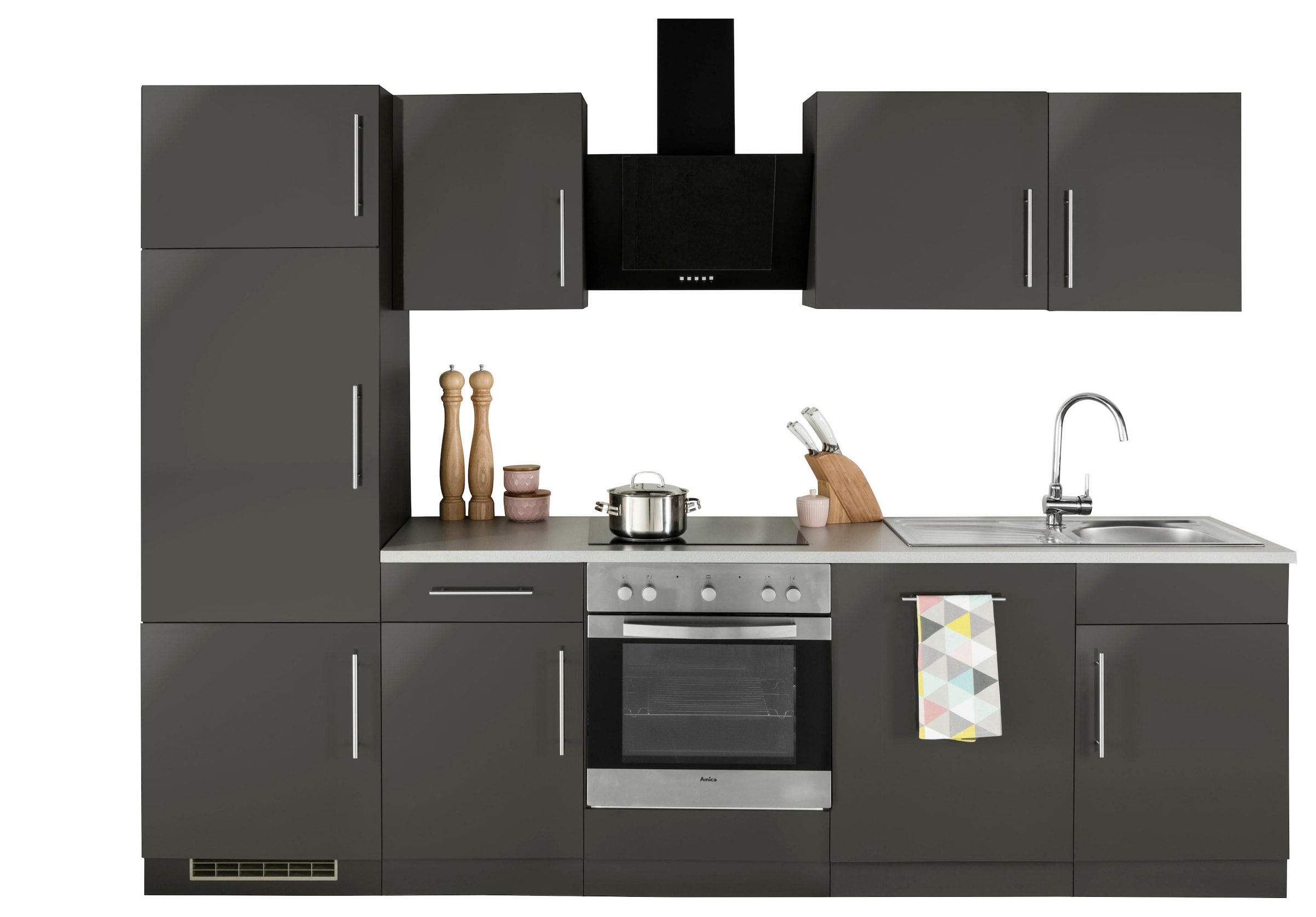 wiho Küchen Küchenzeile mit 280 bestellen online E-Geräten, cm Breite »Cali«