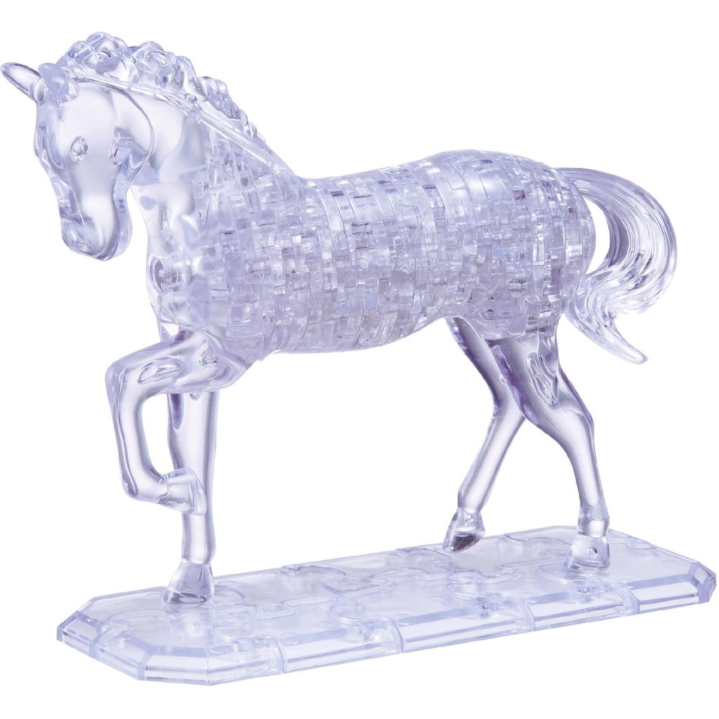 HCM KINZEL 3D-Puzzle »Crystal Puzzle, Pferd transparent«