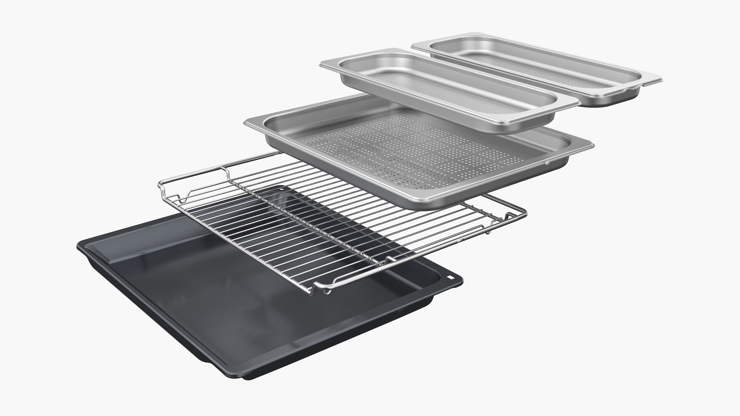 BOSCH Dampfbackofen Serie 8 »CSG7361B1«, mit Teleskopauszug nachrüstbar, AirFry-Funktion