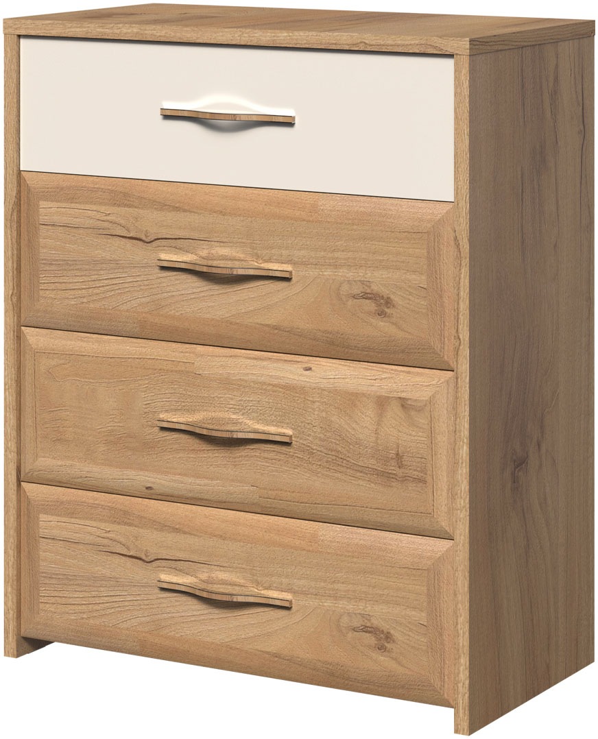 Home affaire Schubkastenkommode »Gala, melaminbeschichtet,1 Schublade beige günstig online kaufen