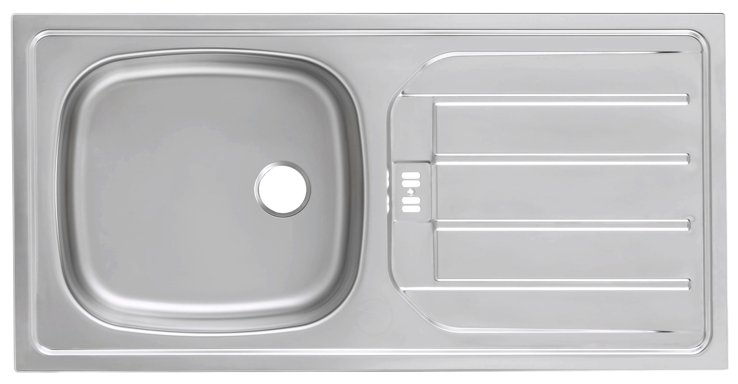 KOCHSTATION Winkelküche »KS-Brindisi«, Stellbreite 220/220 cm, wahlweise mit E-Geräten, mit MDF-Fronten