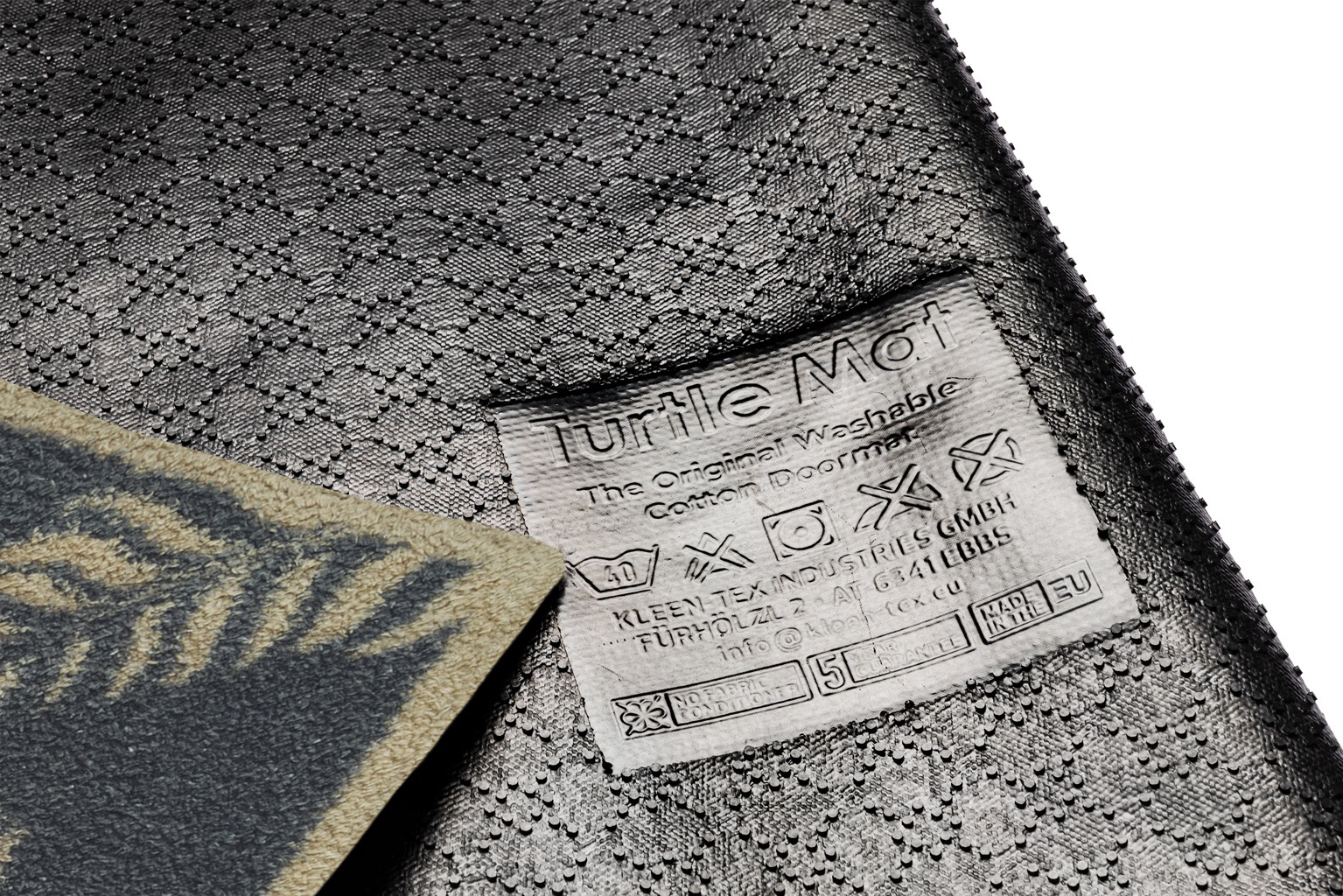 Turtle Mat Fußmatte »Leaf Scroll«, rechteckig, 9 mm Höhe