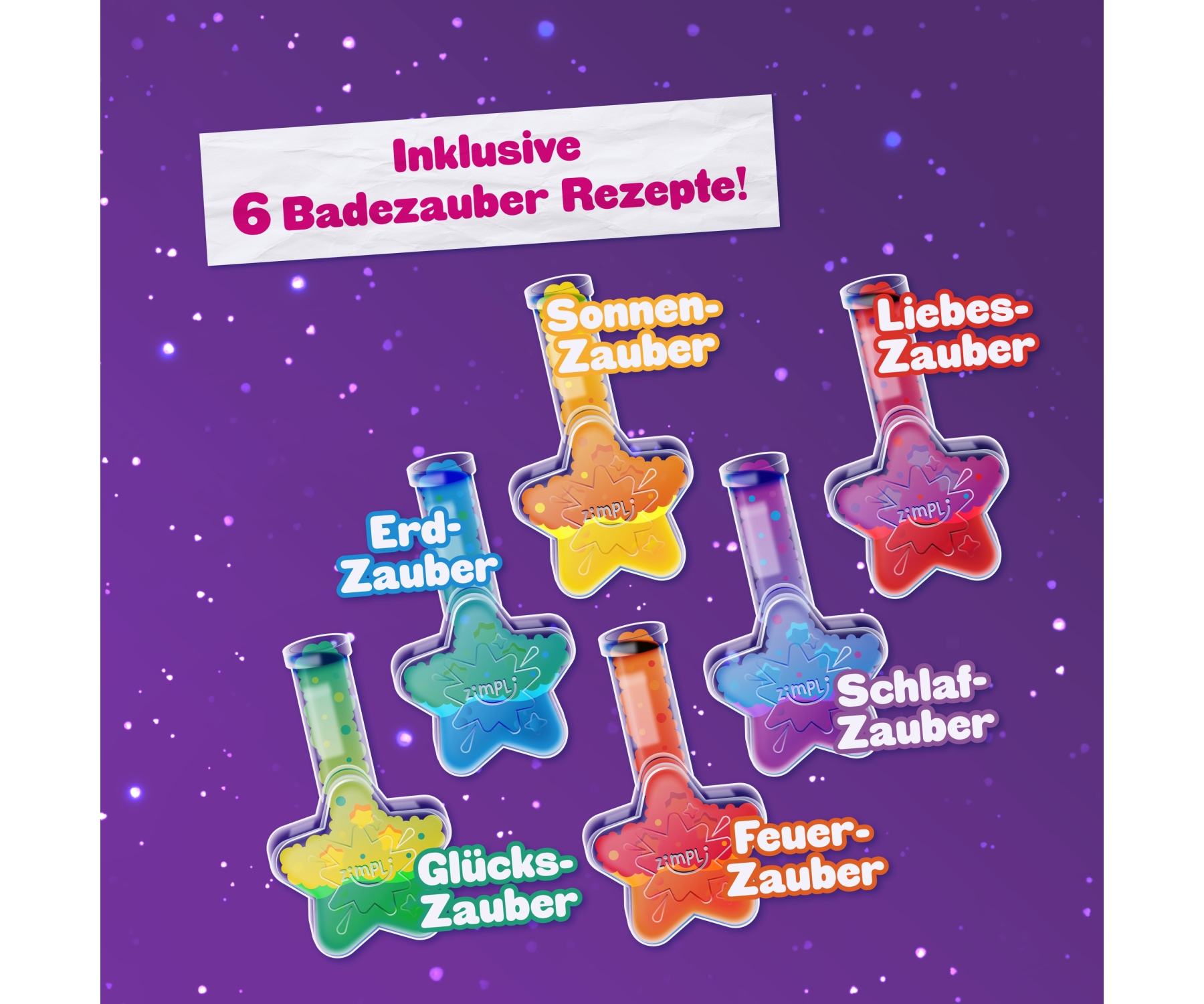 SIMBA Kreativset »Baff Potions Badezauberset«