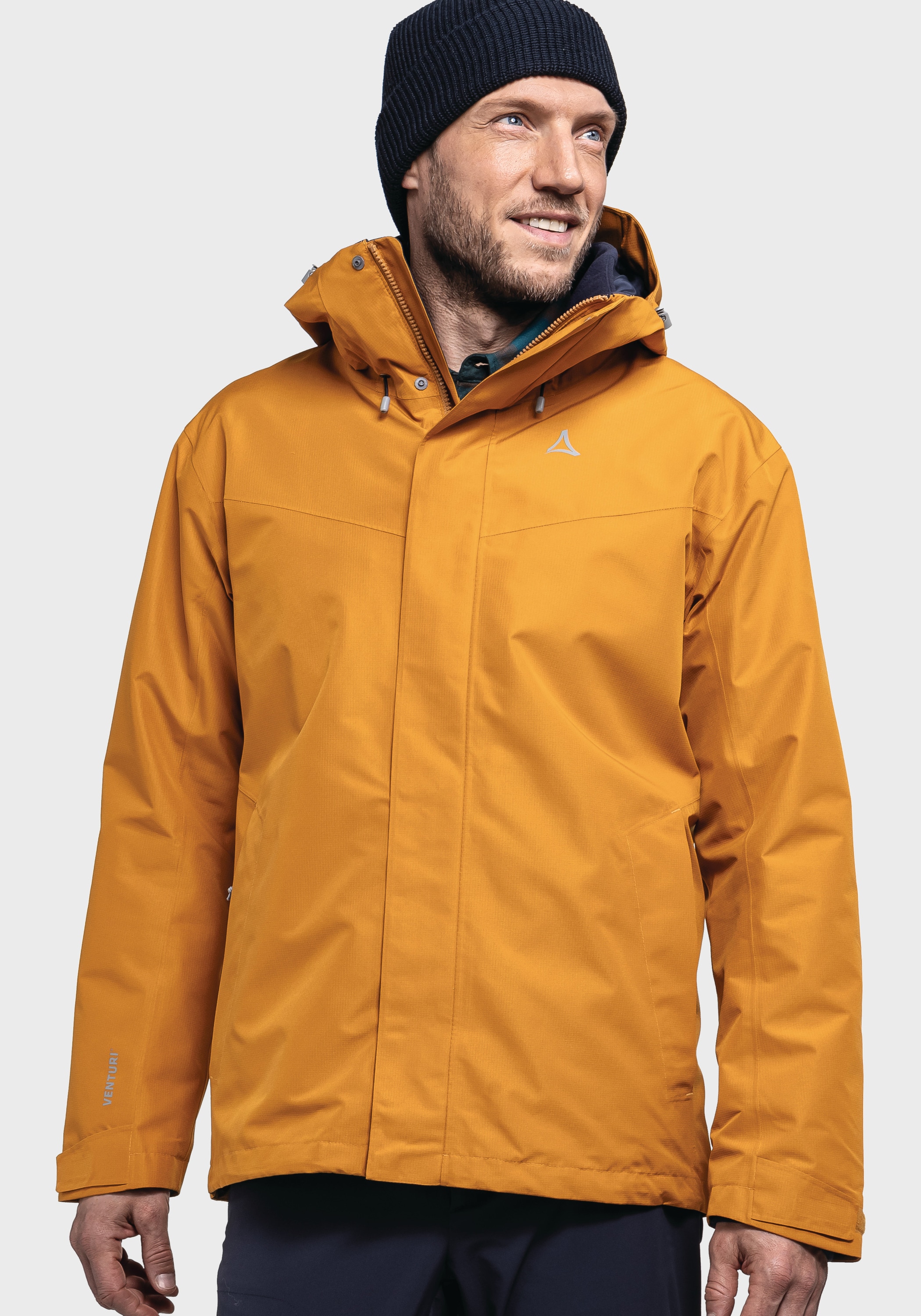 Schöffel Doppeljacke »Hiking 3in1 Jacket Style Okere MNS«, mit Kapuze