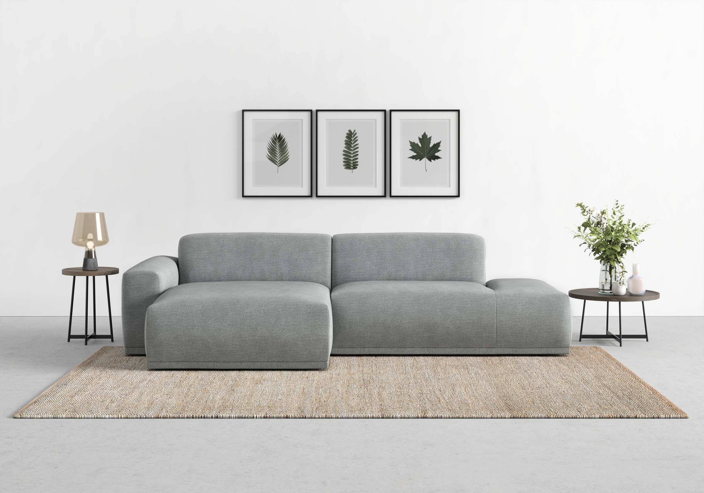 TRENDMANUFAKTUR Ecksofa »Braga, mit hochwertigem Kaltschaum, L-Form, in Cor günstig online kaufen