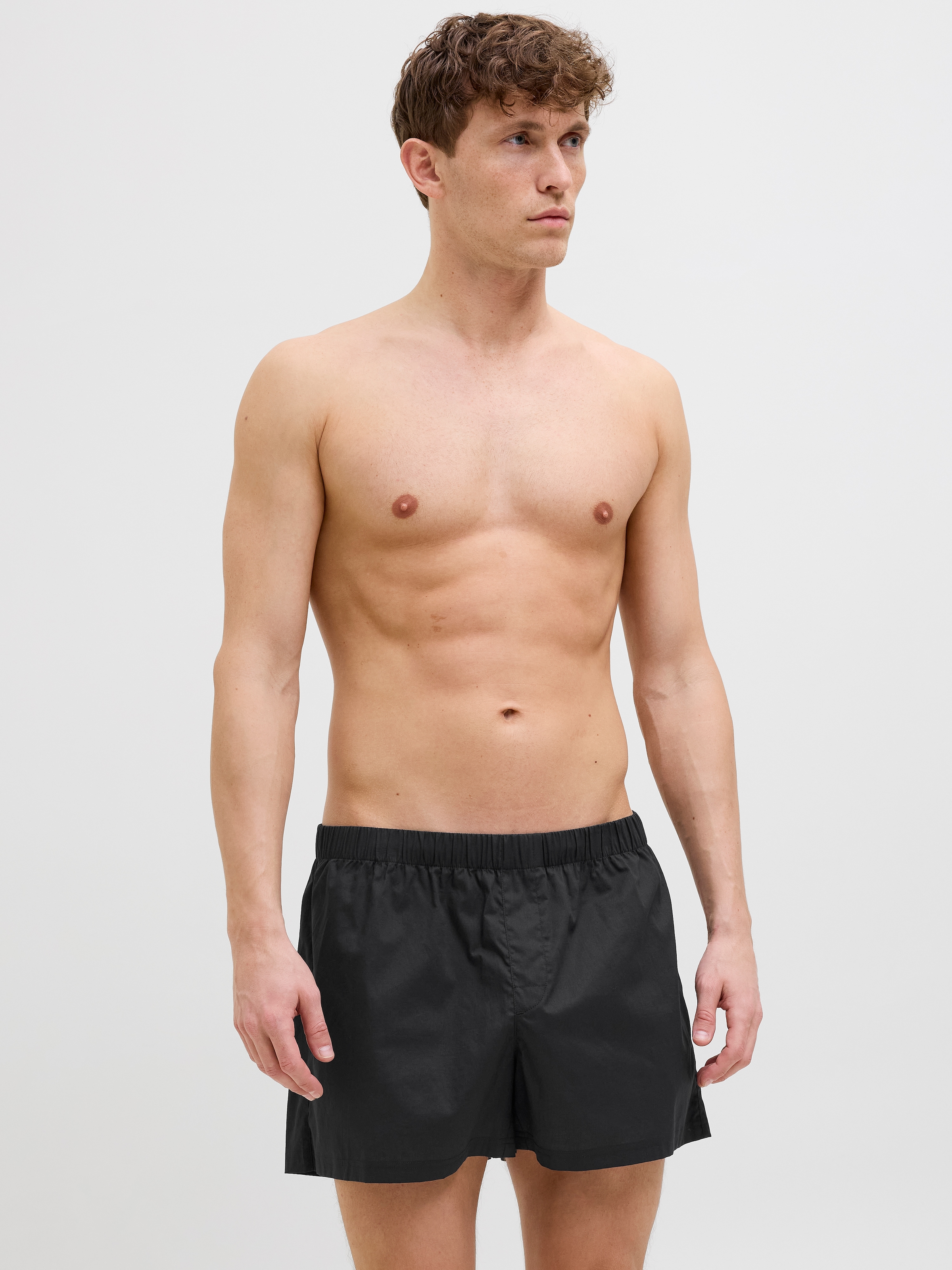Jack & Jones Boxershorts »JACMILANO WOVEN BOXERS 3 PACK NOOS«, (Packung, 3 St.)