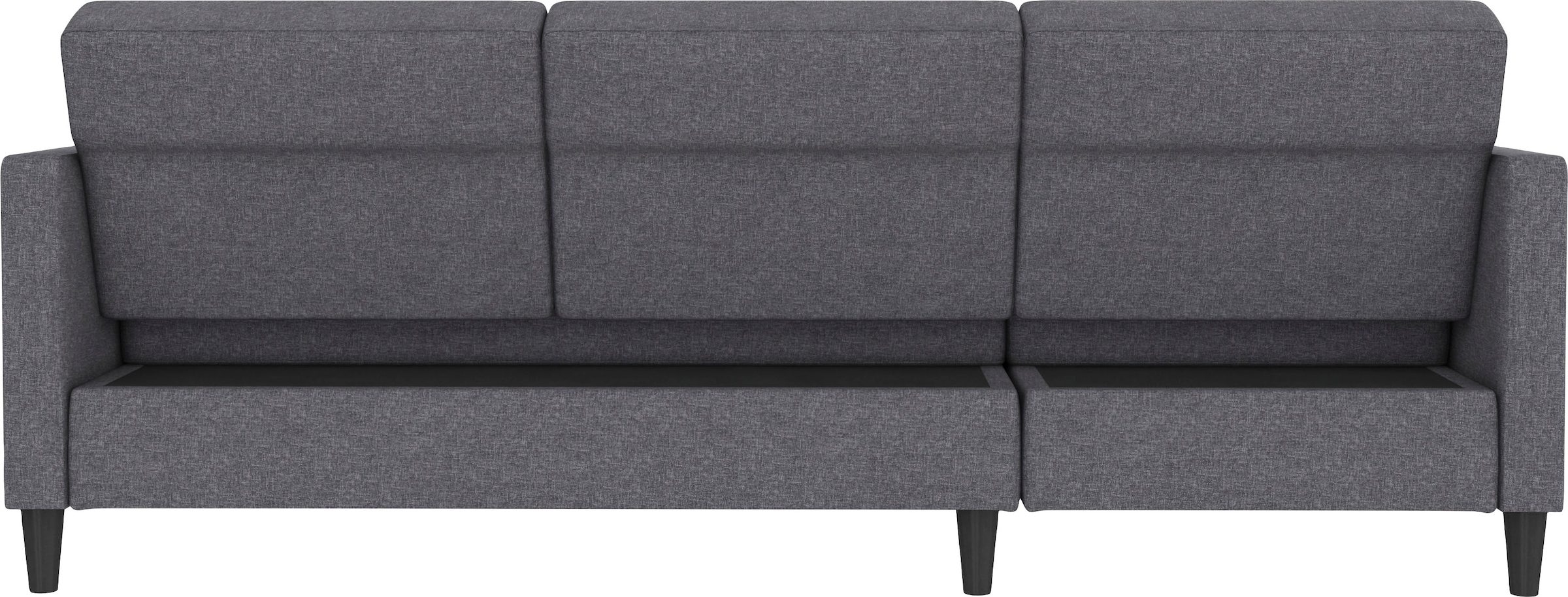 Dorel Home Ecksofa »Hartford II«, mit Bettfunktion und Stauraum, Recamiere beidseitig montierbar