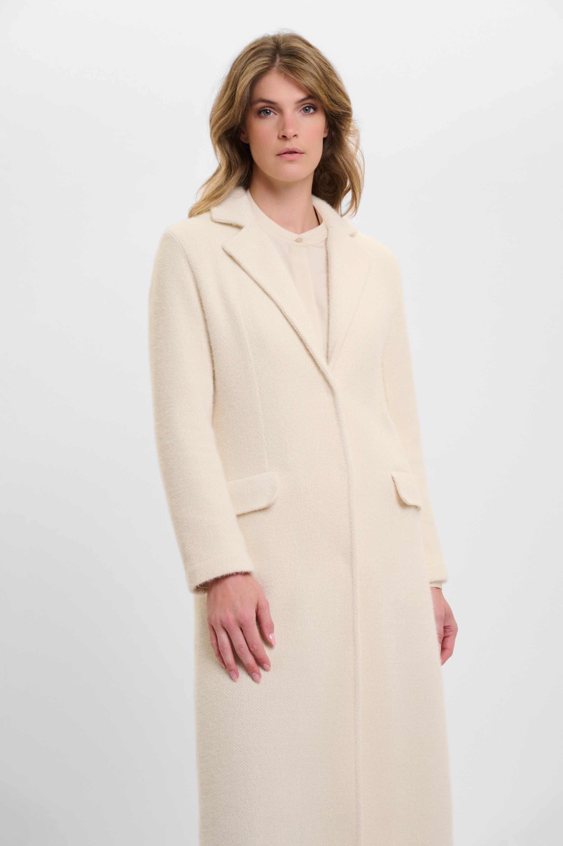 RINO & PELLE Langmantel »JINTE« mit Reverskragen Birch 36 36 Klassischer Mantel für Damen von RINO & PELLE